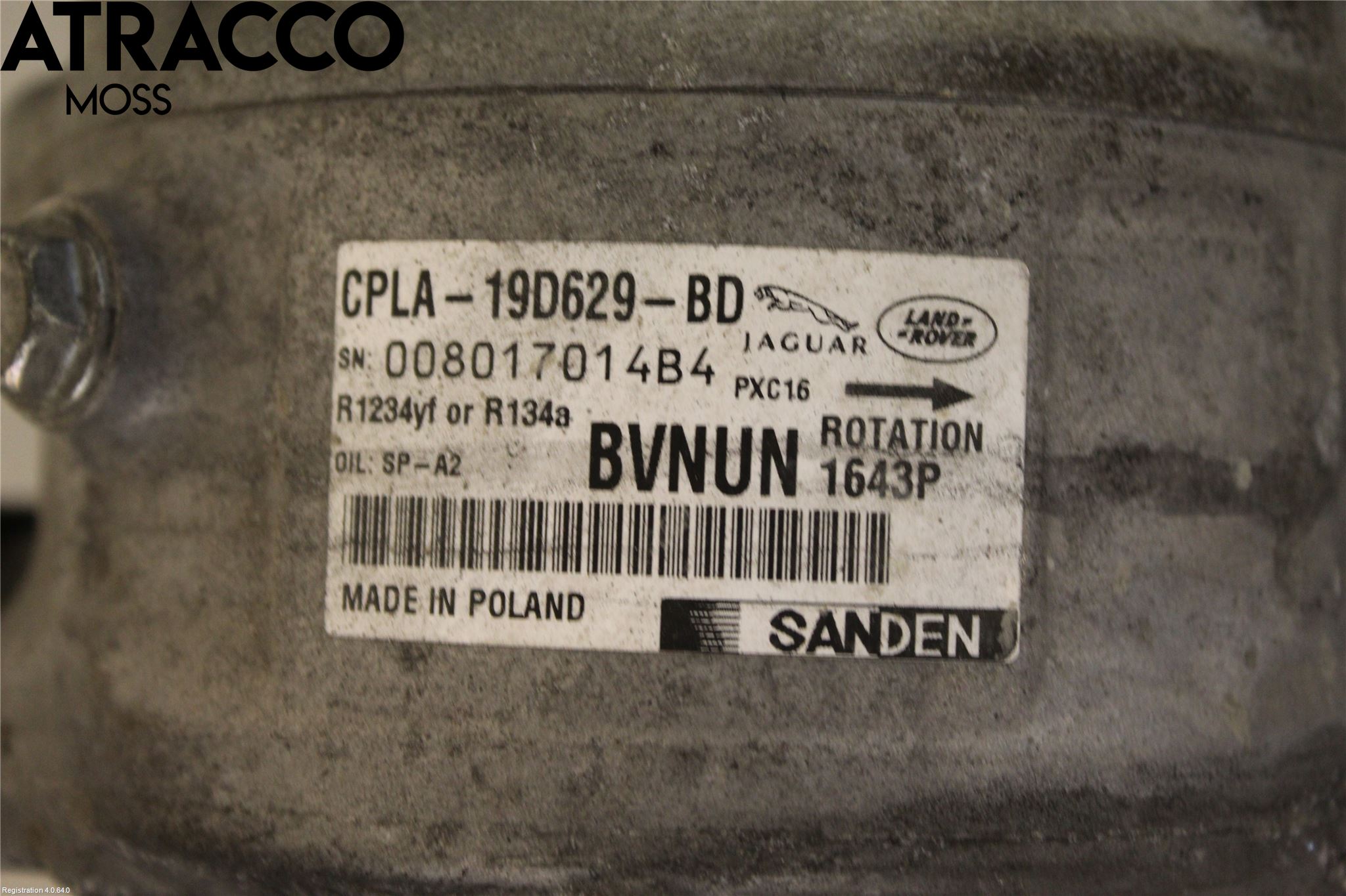 Landrover RANGE ROVER SPORT (L320) 10-13 Ac Kompressor
