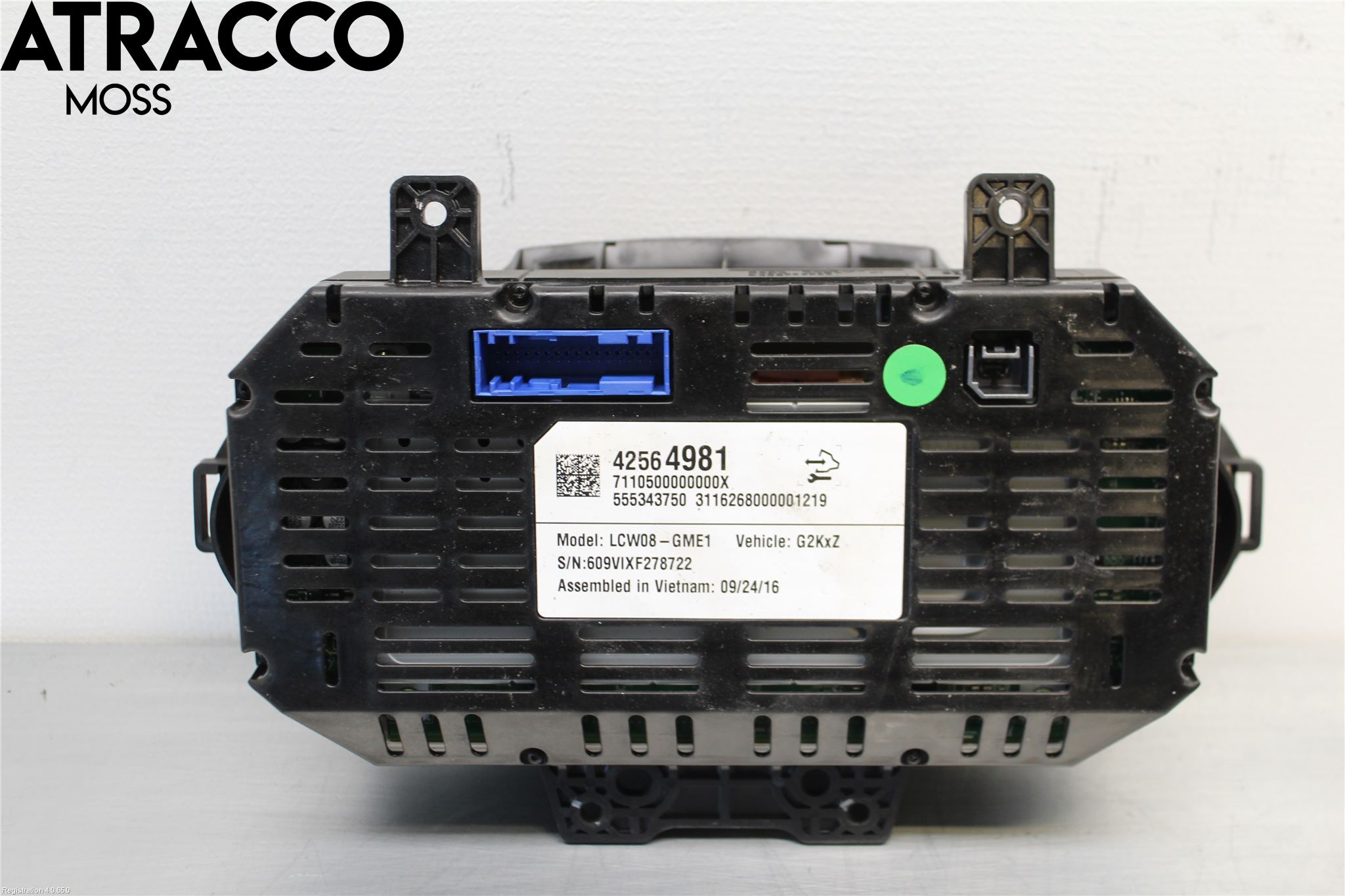 Övriga CHEVROLET BOLT Instrument Komb