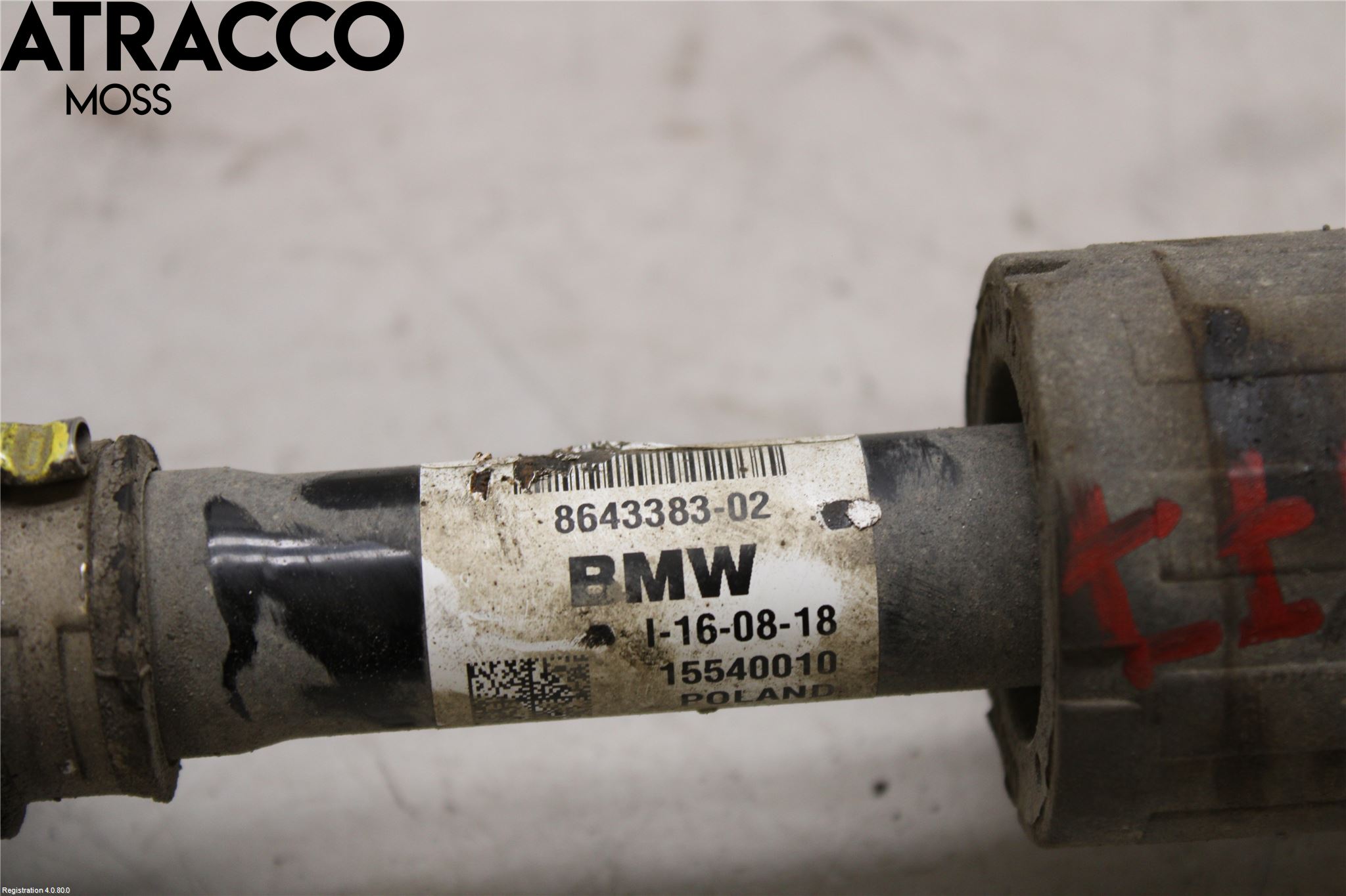 Mini COUNTRYMAN F60 17-23 Drivaxel Fram Vänster
