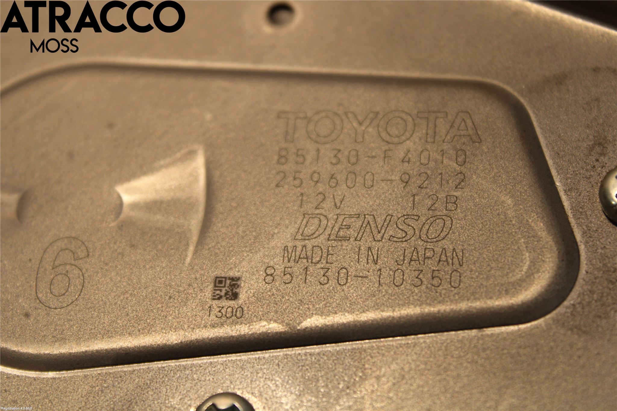 Toyota C-HR 16-23 Torkarmotor Baklucka