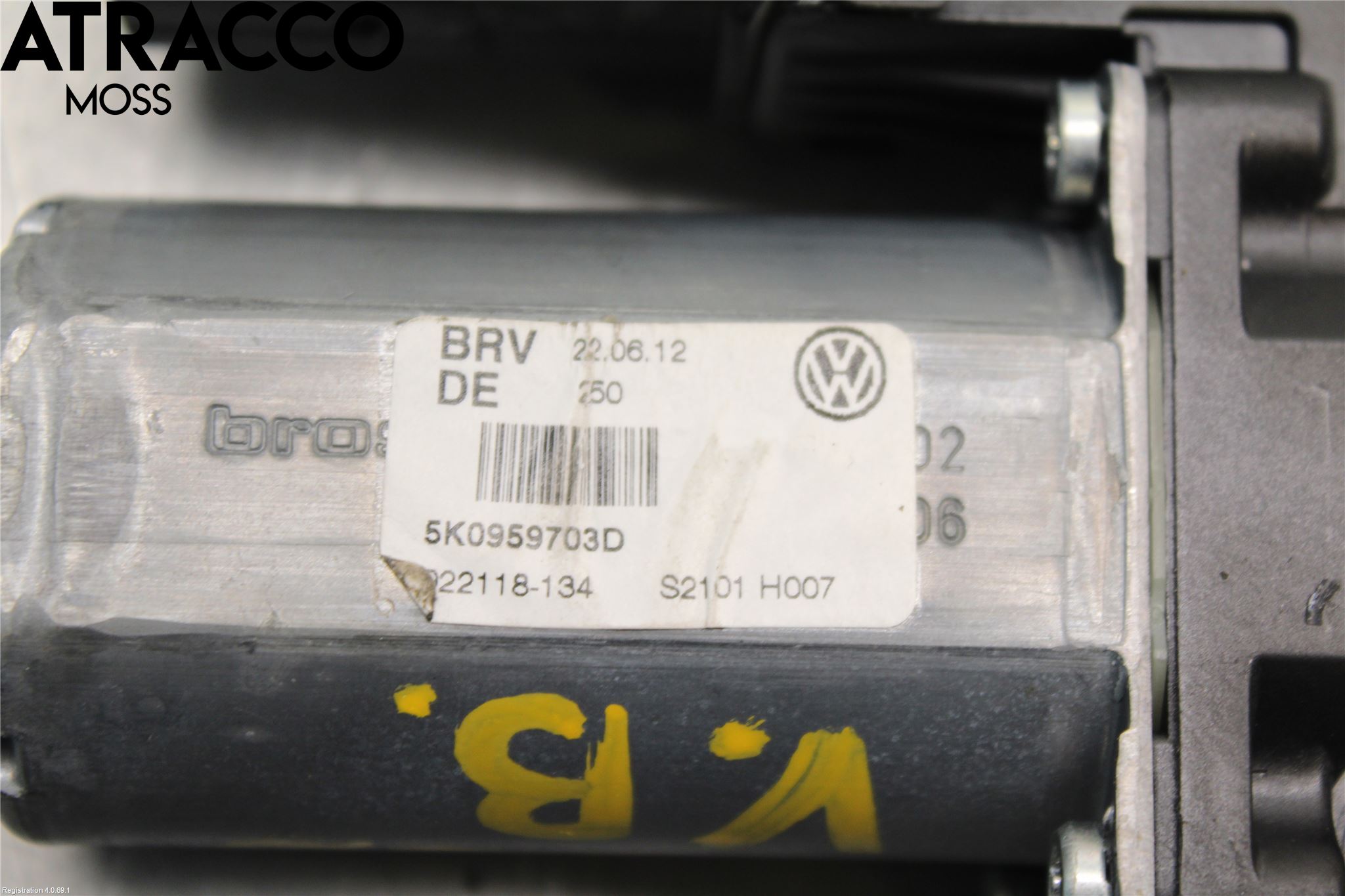Volkswagen VW GOLF VI 09-13 Fönsterhissmotor