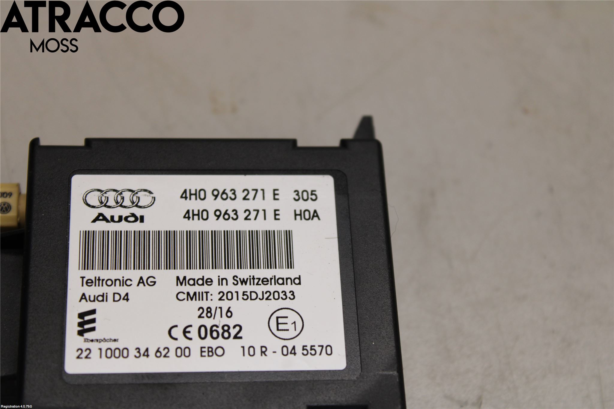 Audi A6/S6 4G 11-18 Styrenhet Bensin-Dieselvärmare