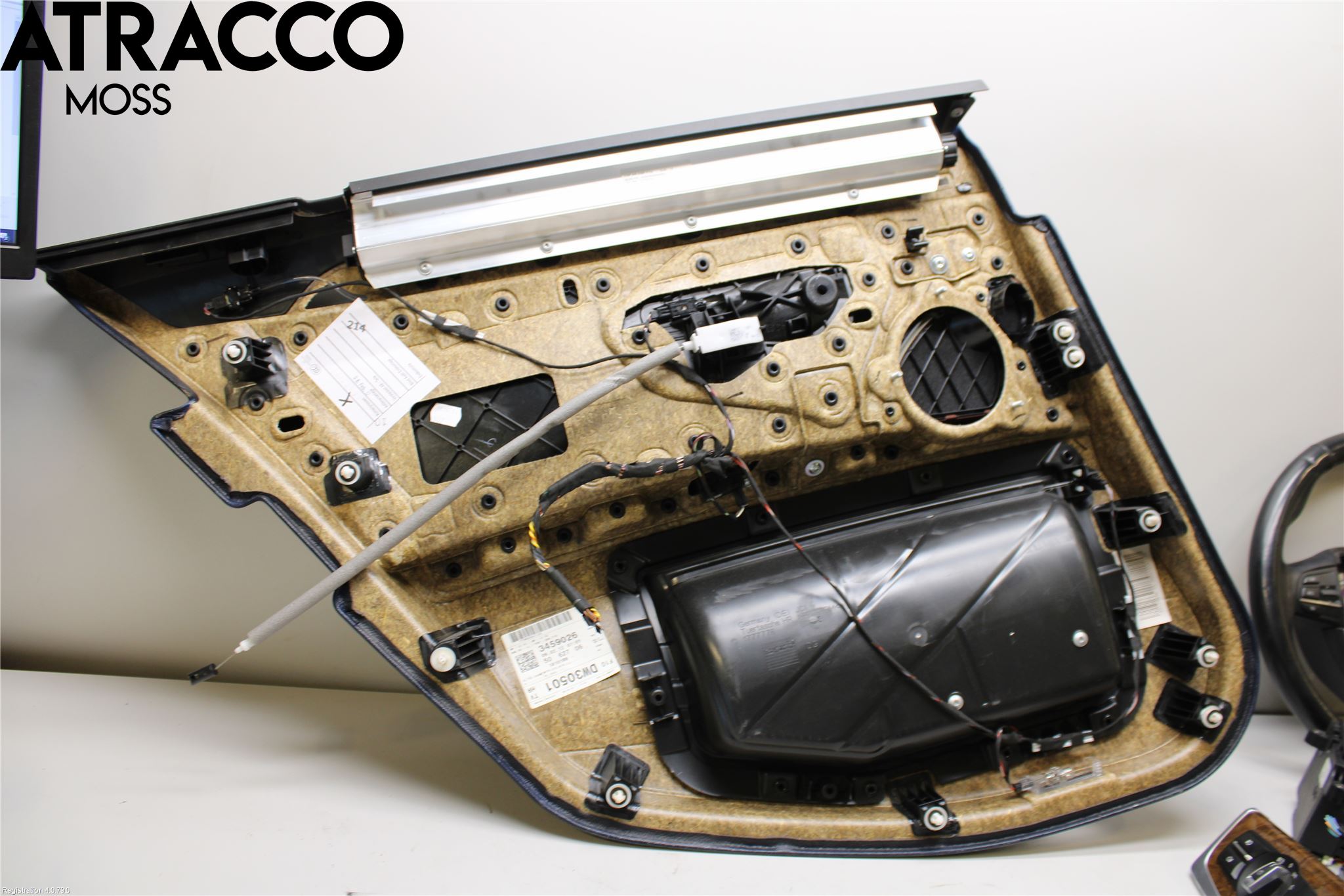 BMW 5 F10/F11/F18 09-17 Dörrklädsel Hö
