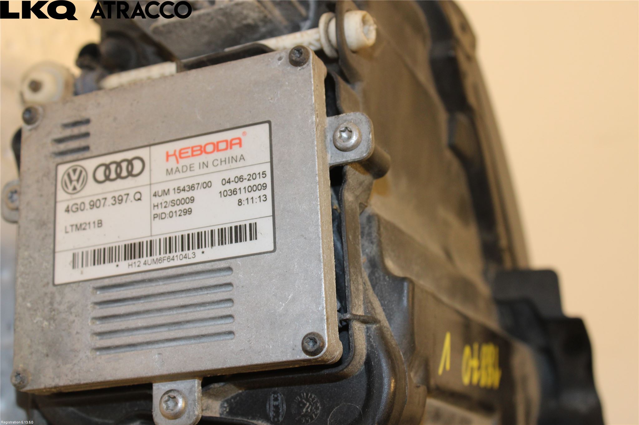Audi A3/S3 8V 13-20 Strålkastare Vänster
