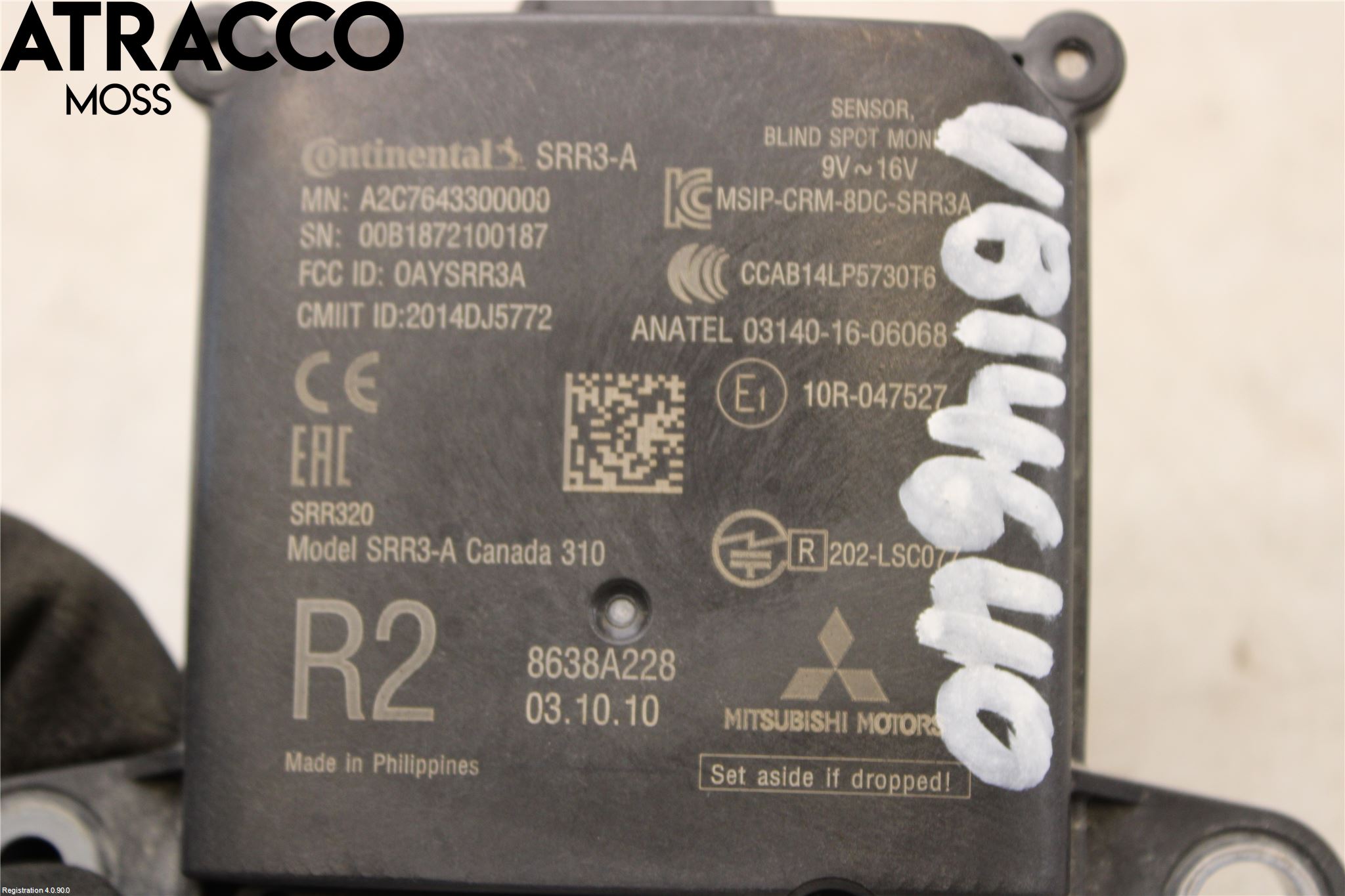 Mitsubishi OUTLANDER 13-21 Sensor Aktivt Kollisionsskydd