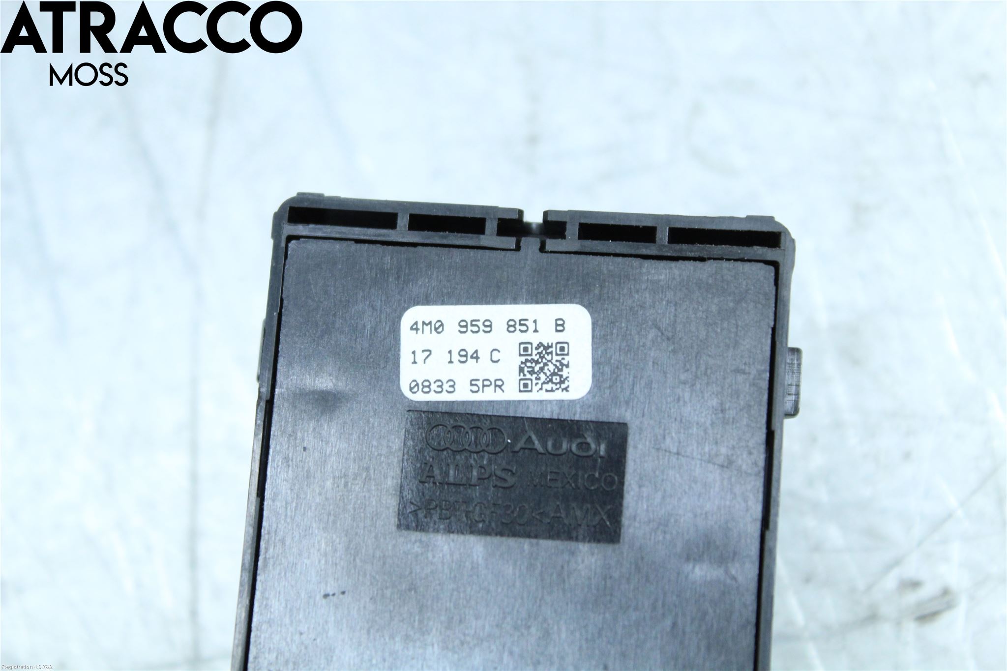 Audi A4/S4 B9 16-19 Strömställare Elhiss