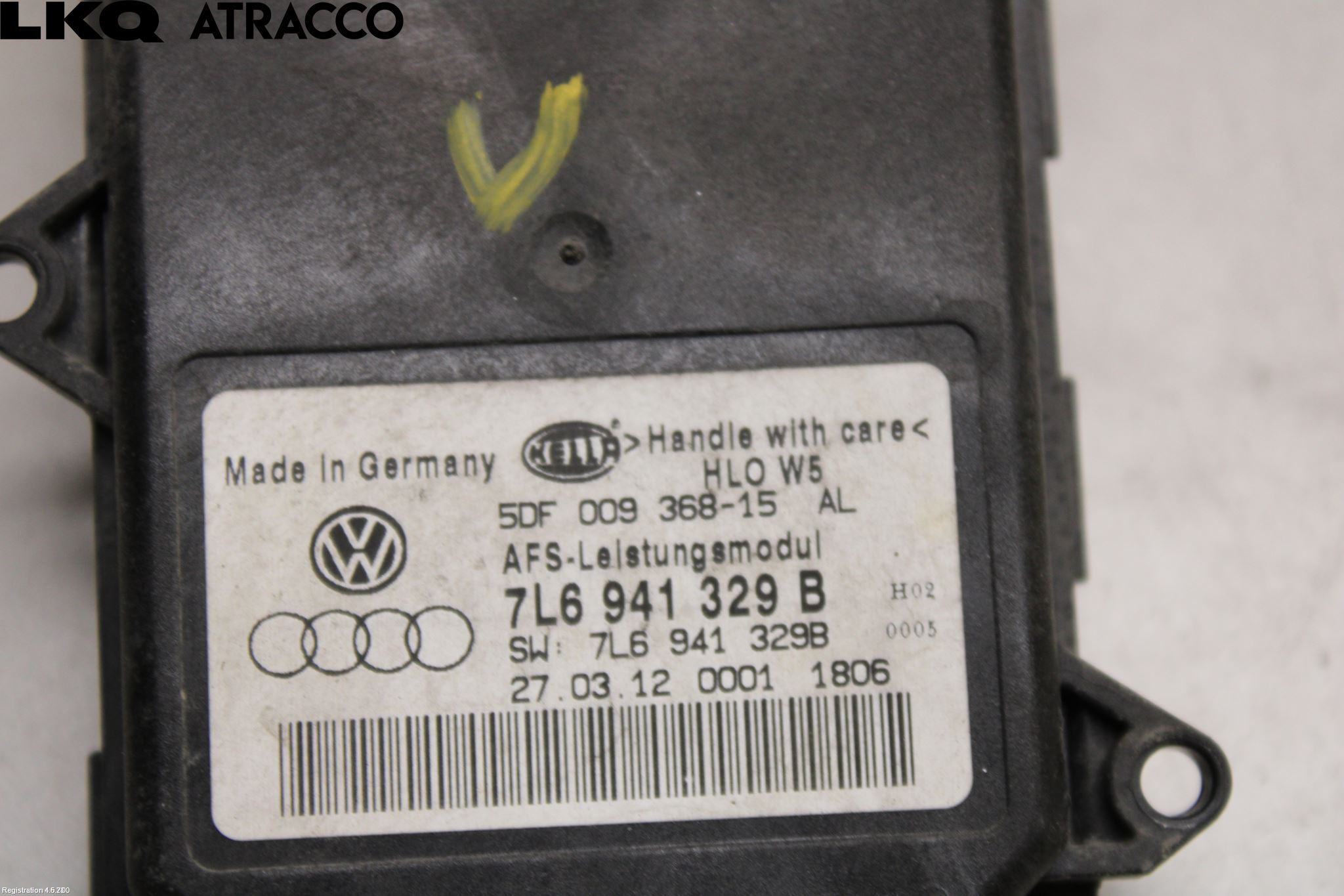 Volkswagen VW GOLF VI 09-13 Styrenhet Strålkastare