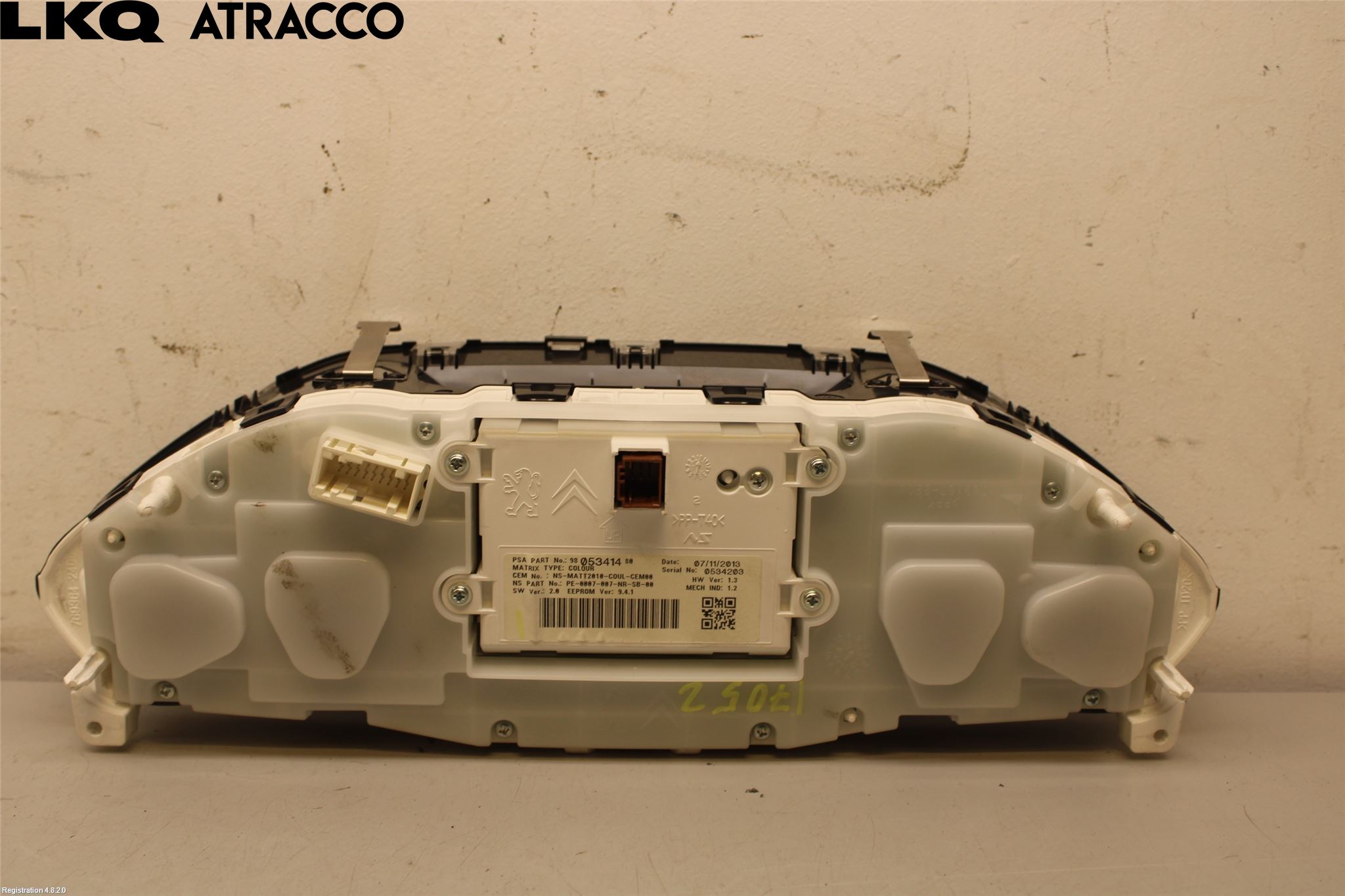 Peugeot 2008 13-20 Instrument Komb