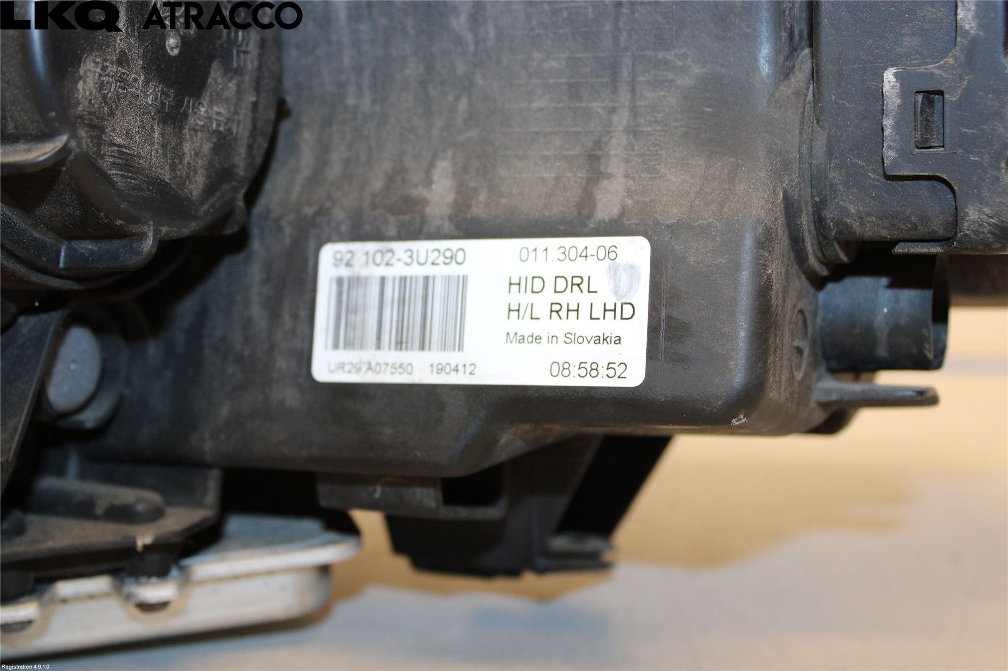 Kia SPORTAGE (SL) 11-15 Strålkastare Höger