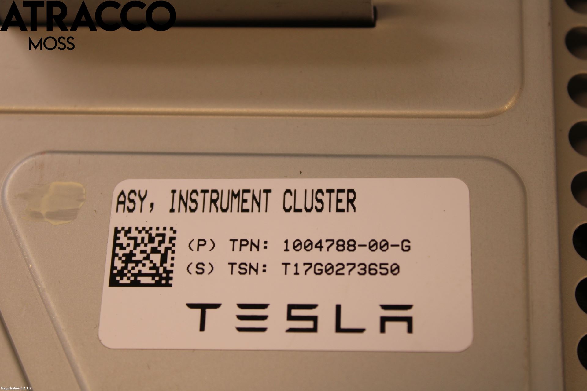 Tesla MODEL X 16- Instrument Komb