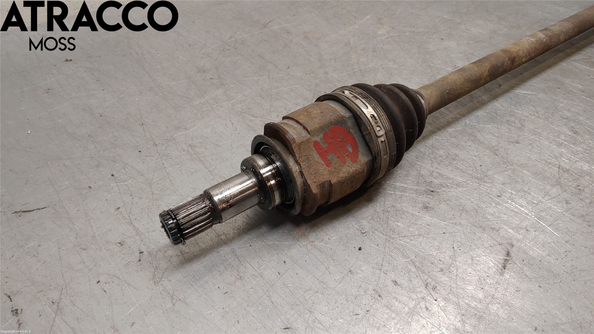 Toyota RAV 4 06-12 Drivaxel Bak Höger