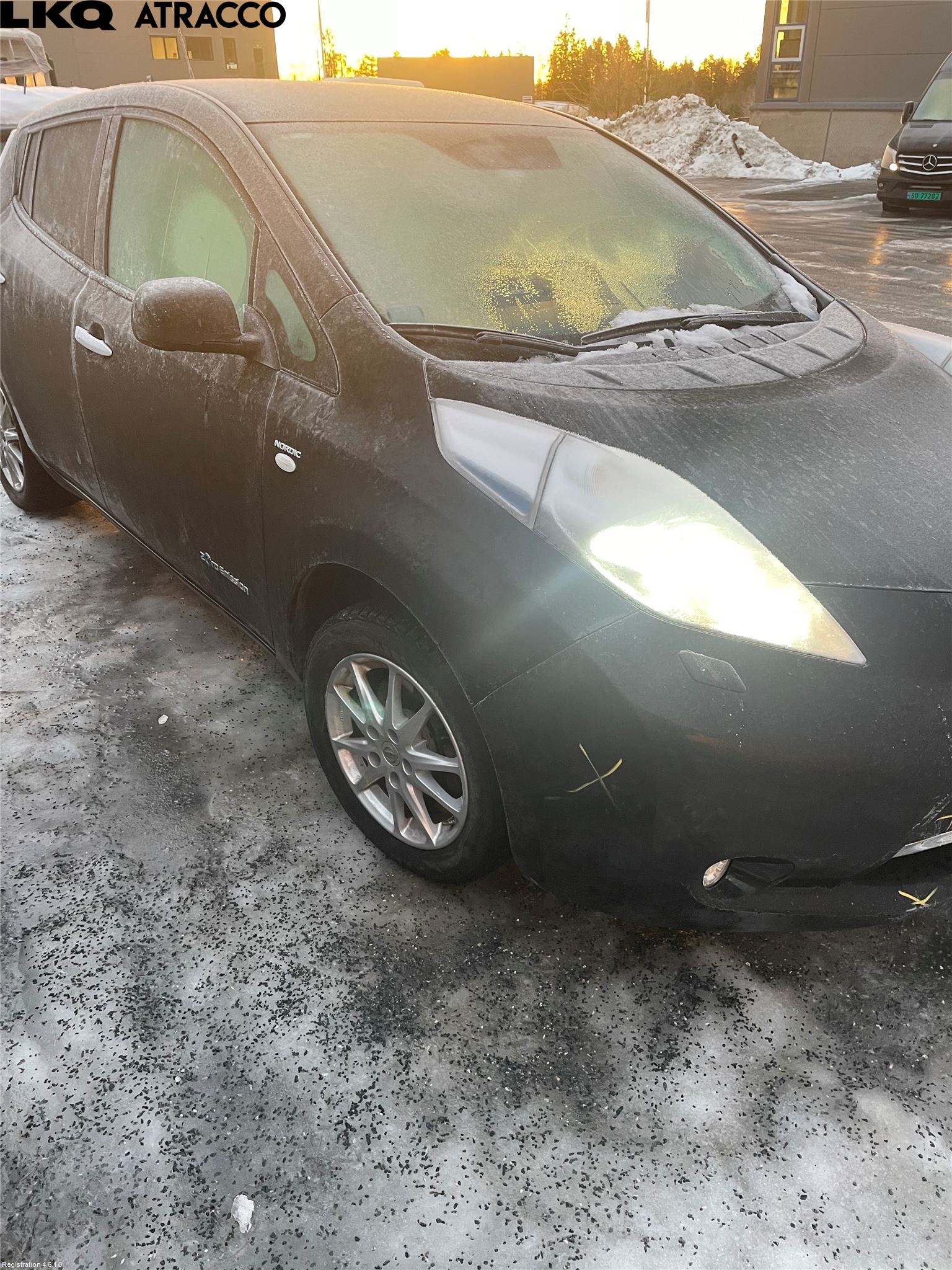 Nissan LEAF 11-17 Dörr Bak Höger