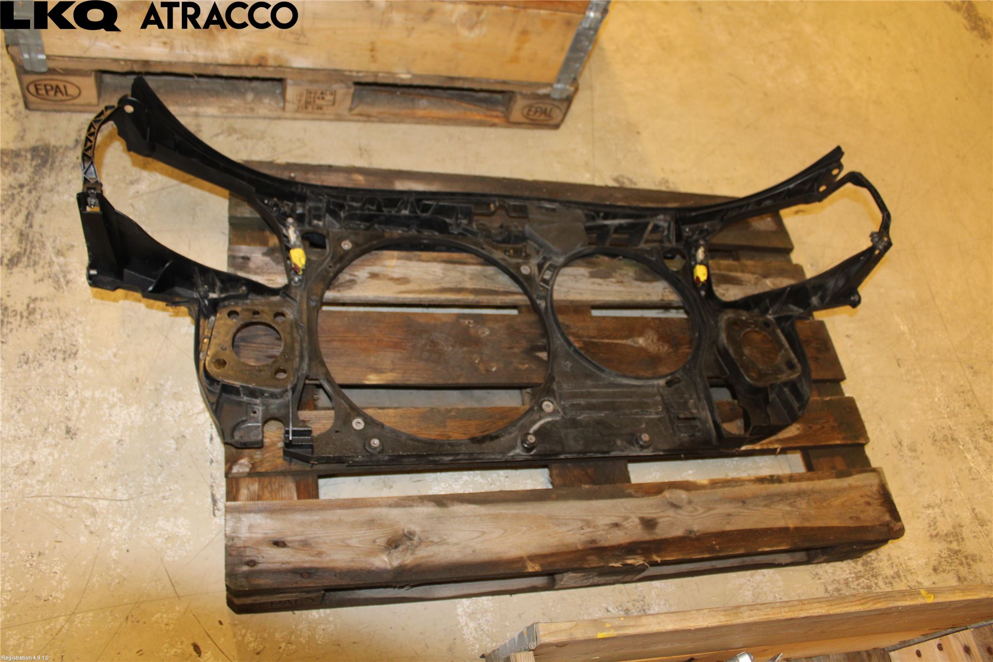 Audi A4/S4 05-07 Frontplåt