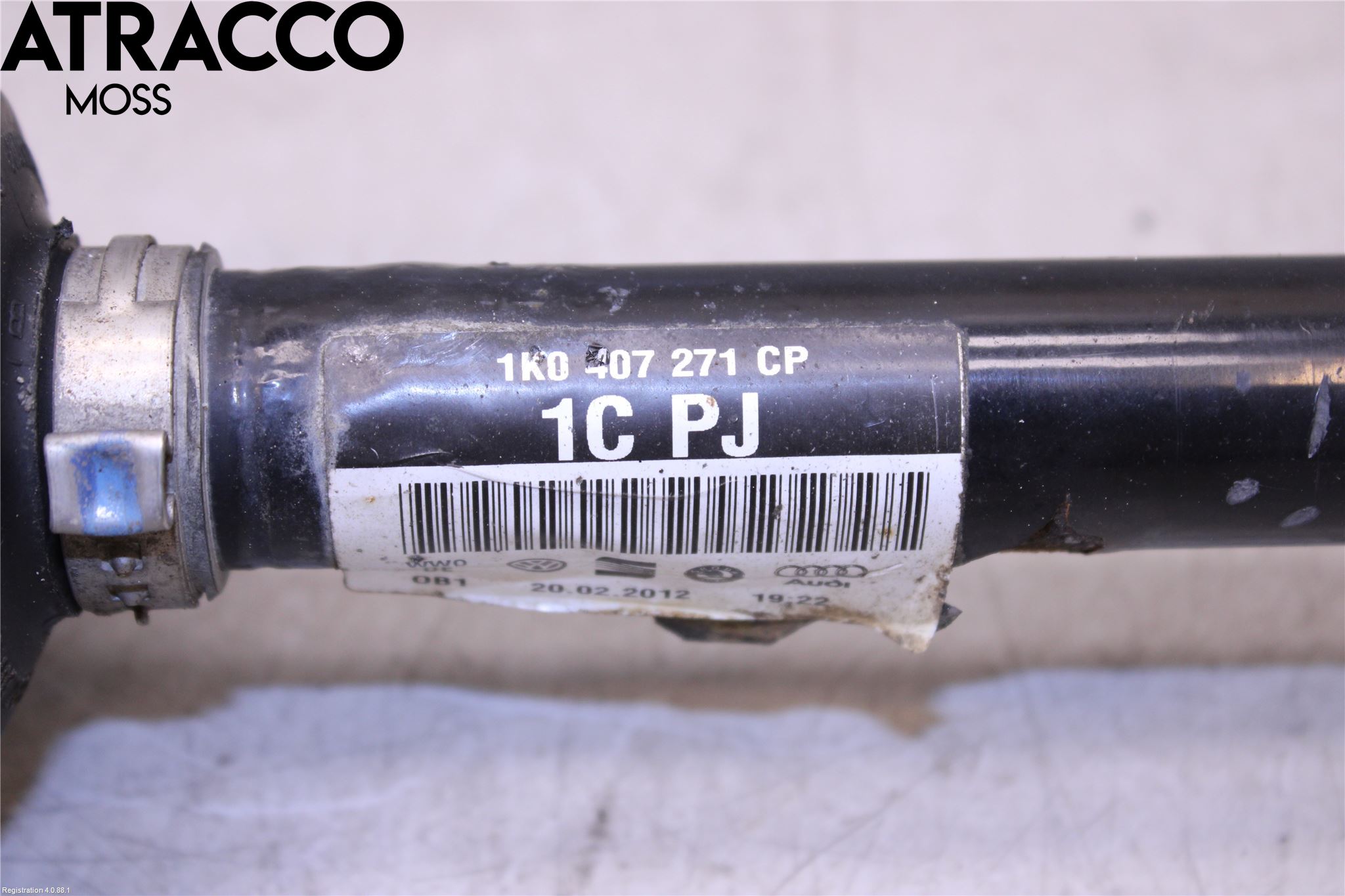 Skoda OCTAVIA (1Z) 05-13 Drivaxel Fram Vänster