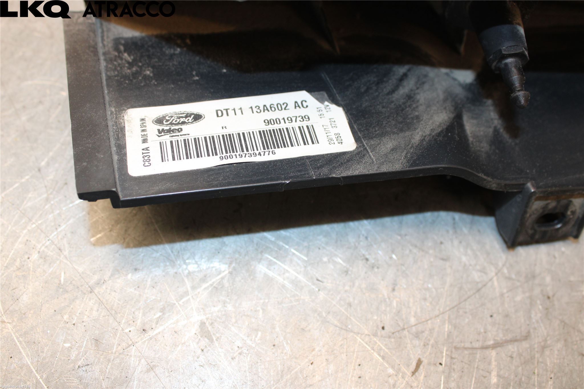 Ford TRANSIT/TOURNEO CONNECT 13-22 Bakljus Höger