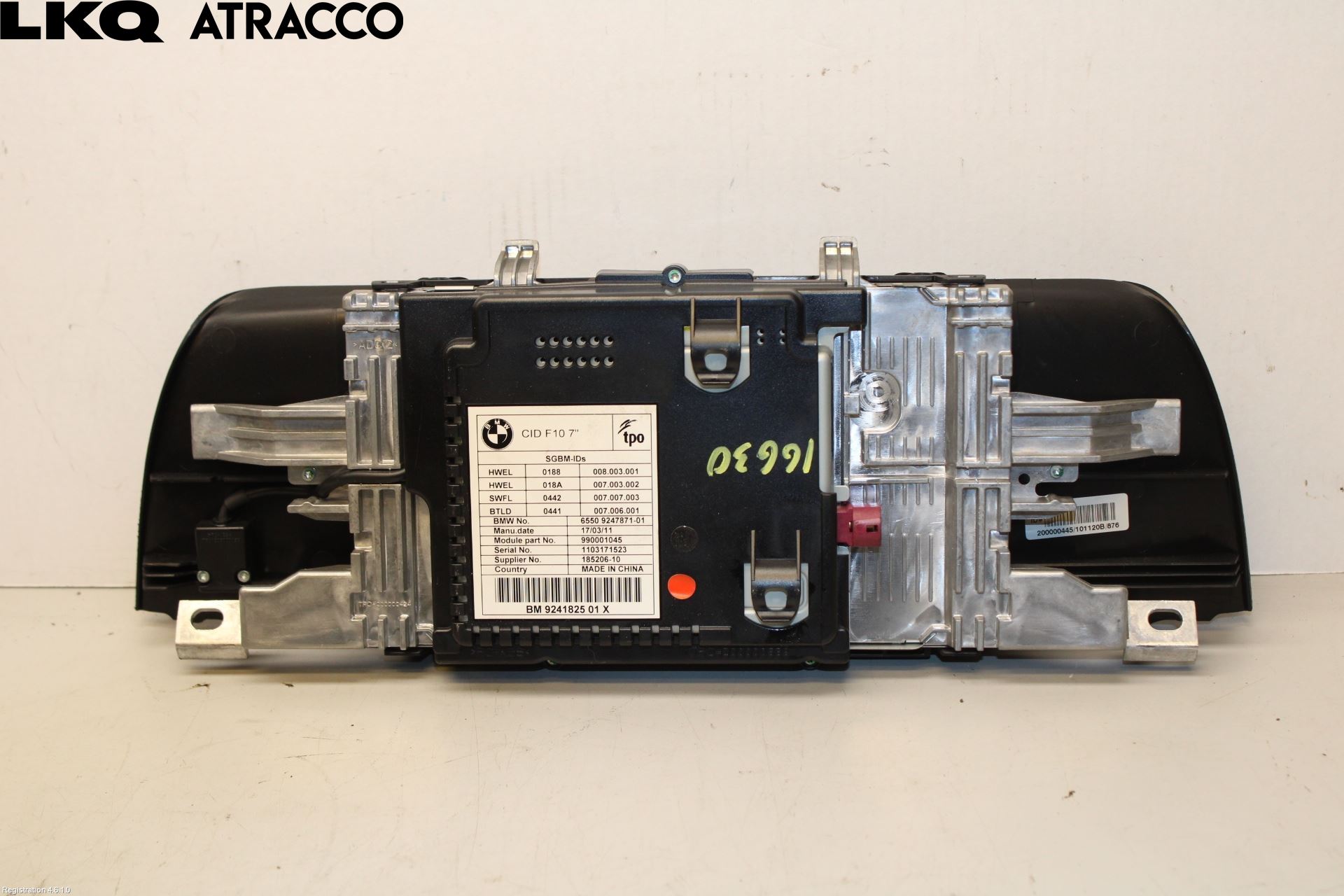 BMW 5 F10/F11/F18 09-17 Multifunktionsdisplay