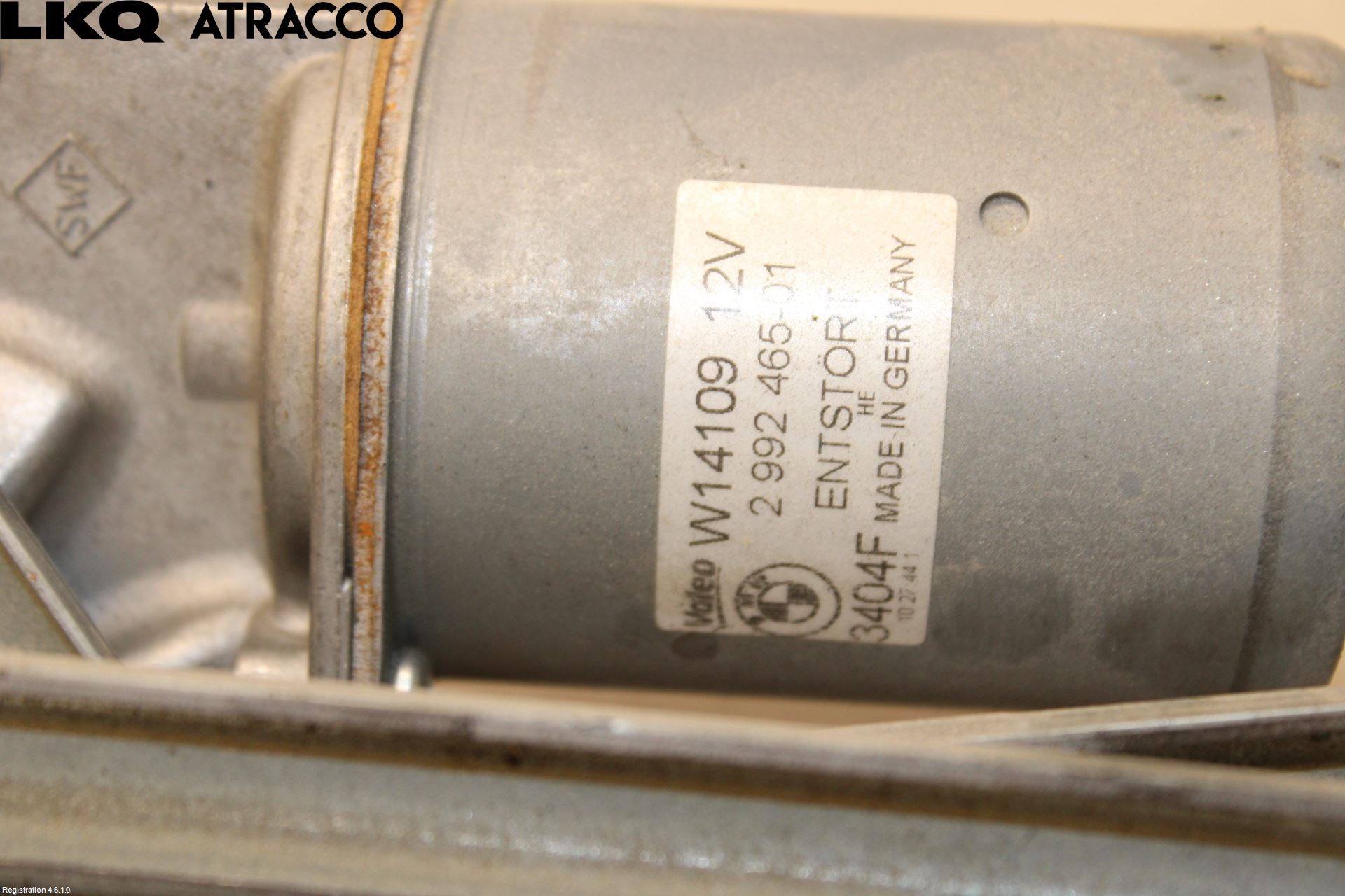 BMW X1 E84 10-15 Torkarmotor Vindruta