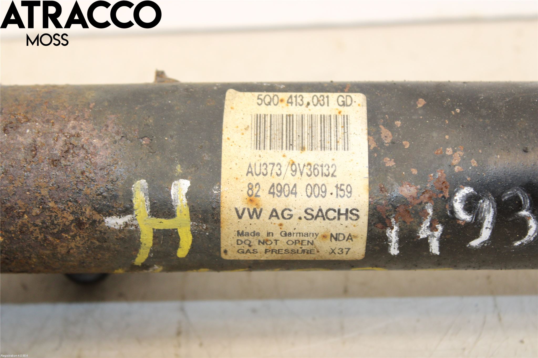 Audi A3/S3 8V 13-20 Fjäderben Fram Höger
