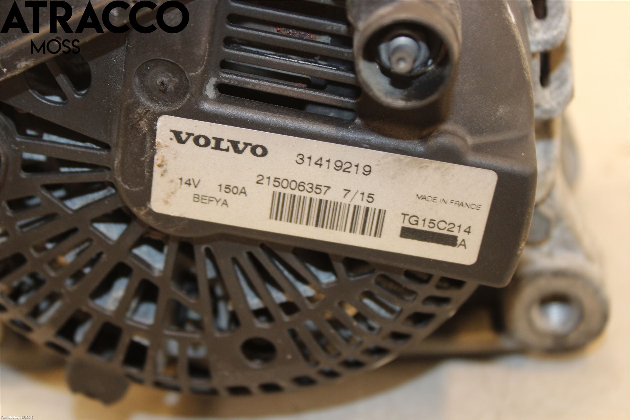 Volvo V40 12-19 Generator