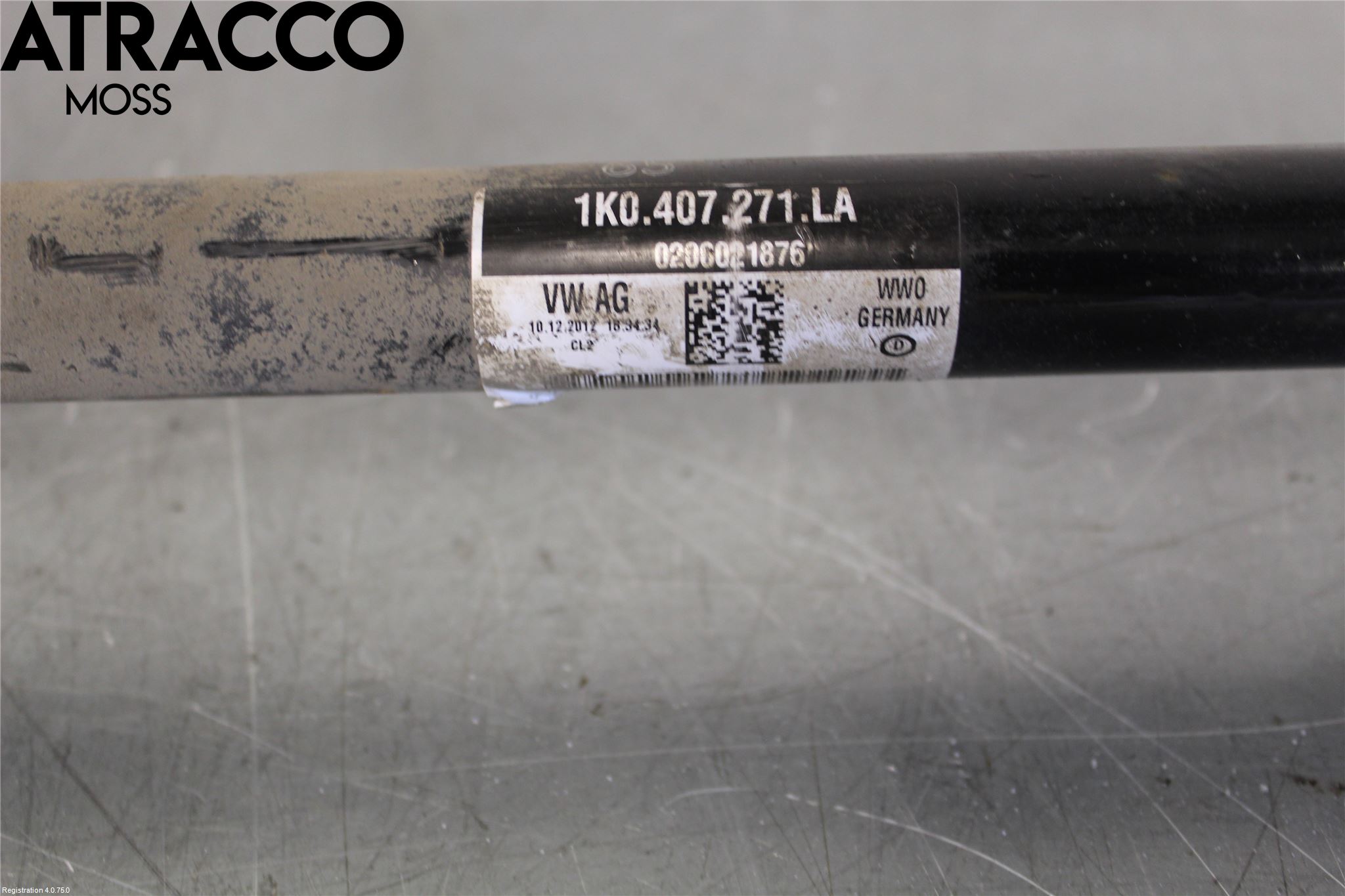 Volkswagen VW GOLF PLUS/CROSS GOLF 04-14 Drivaxel Fram Vänster