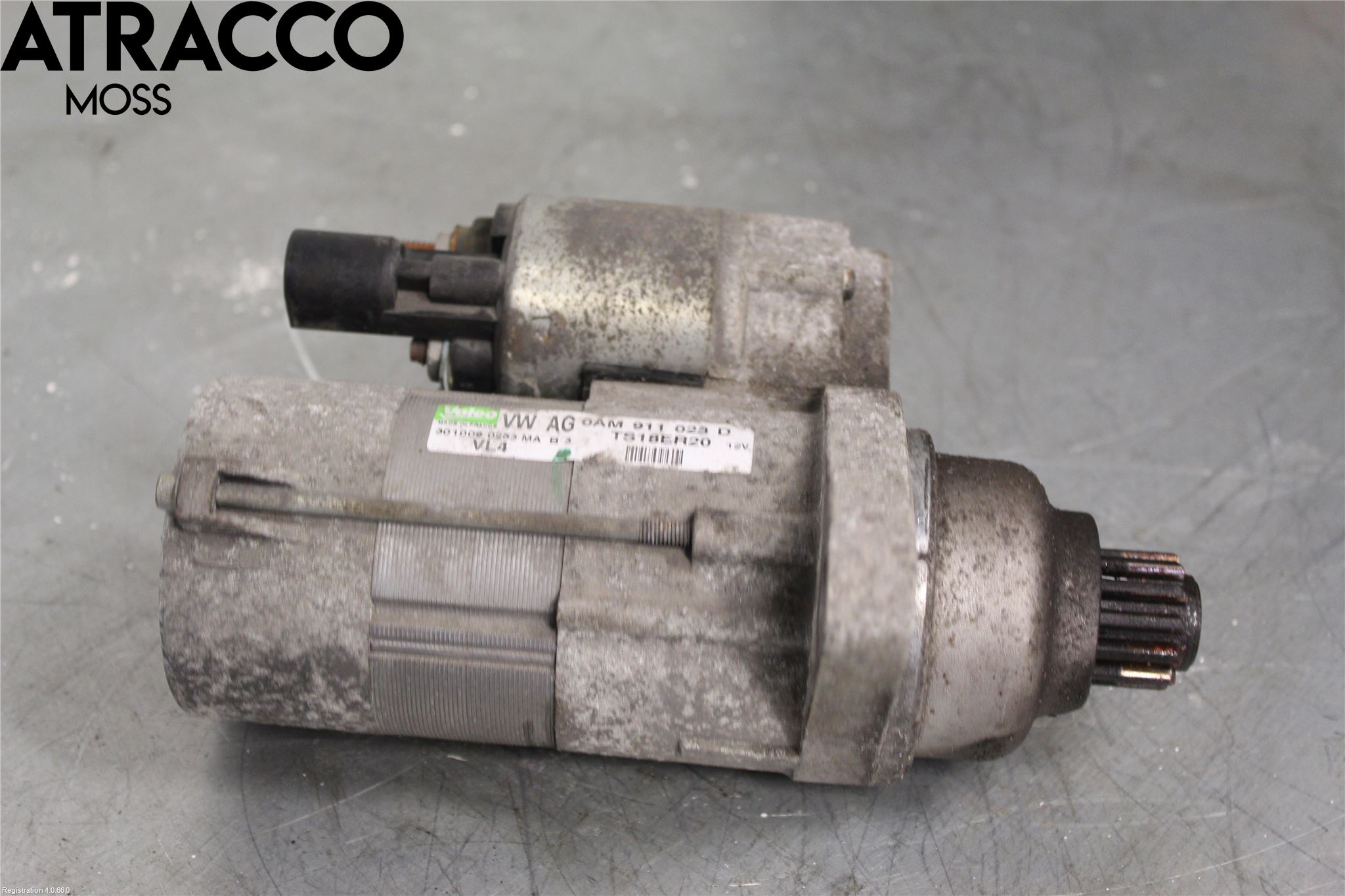 Volkswagen VW GOLF VI 09-13 Startmotor Diesel