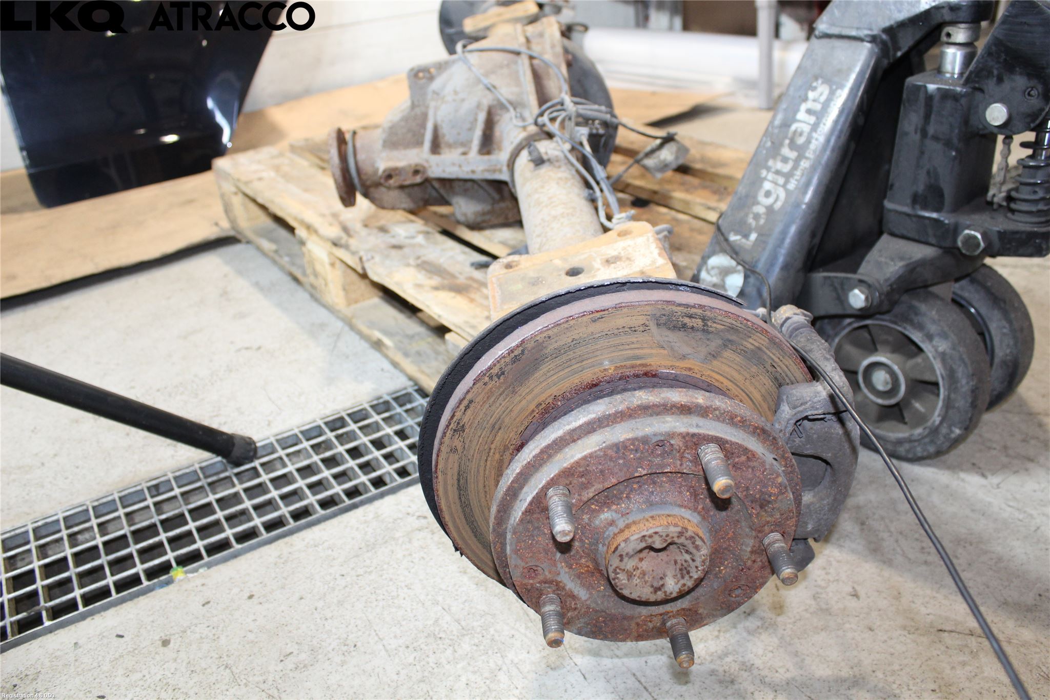 Ford TRANSIT    06-13 Bakaxelbalk