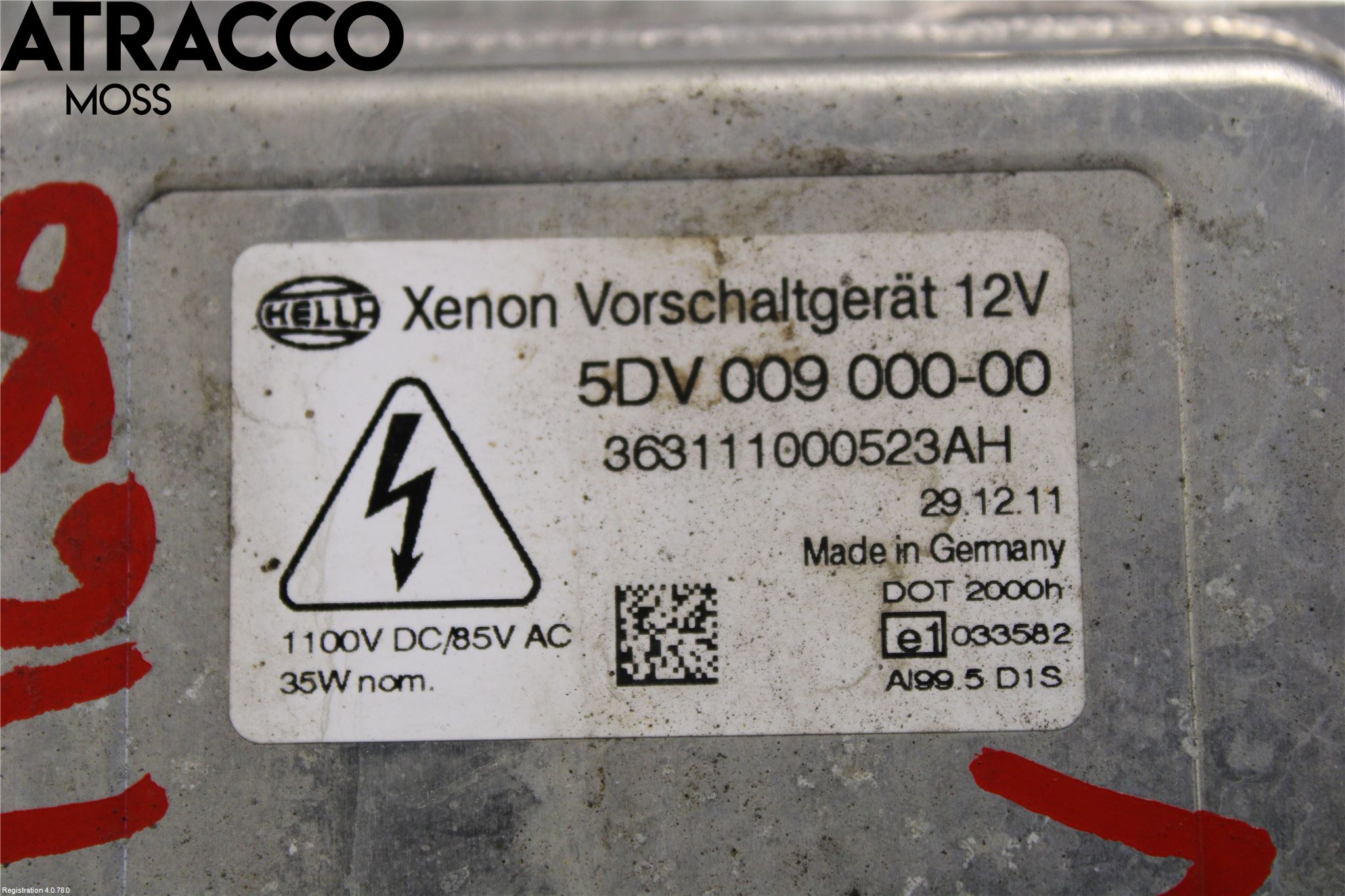 Volkswagen VW GOLF VI 09-13 Styrenhet Strålkastare