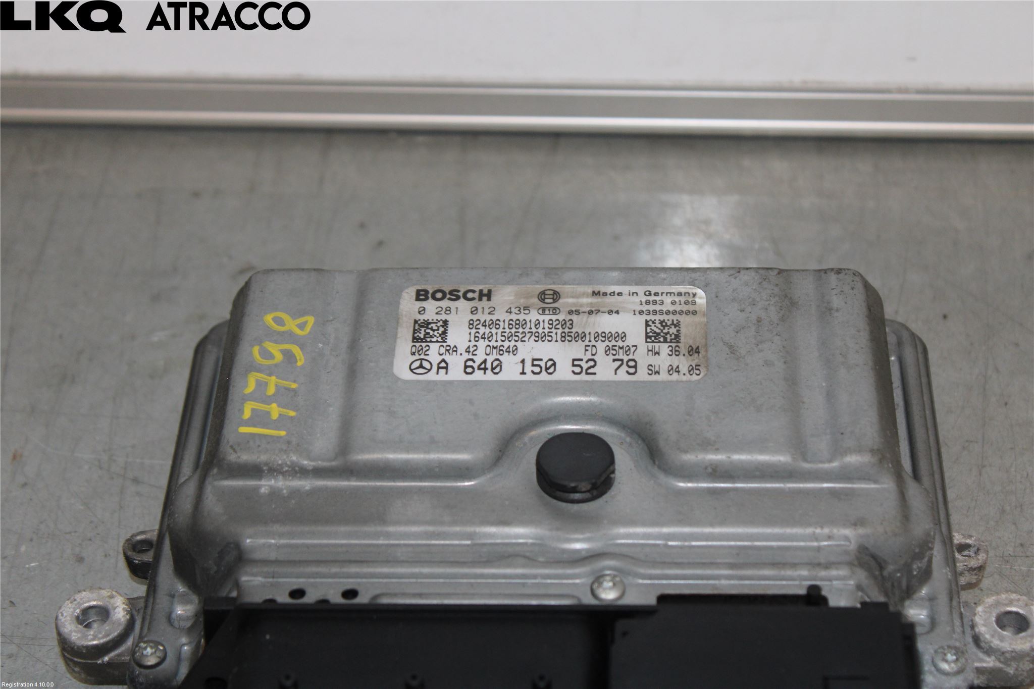 Mercedes-Benz MB A-KLASS (W169) 04-12 Styrenhet Insprut Bensin