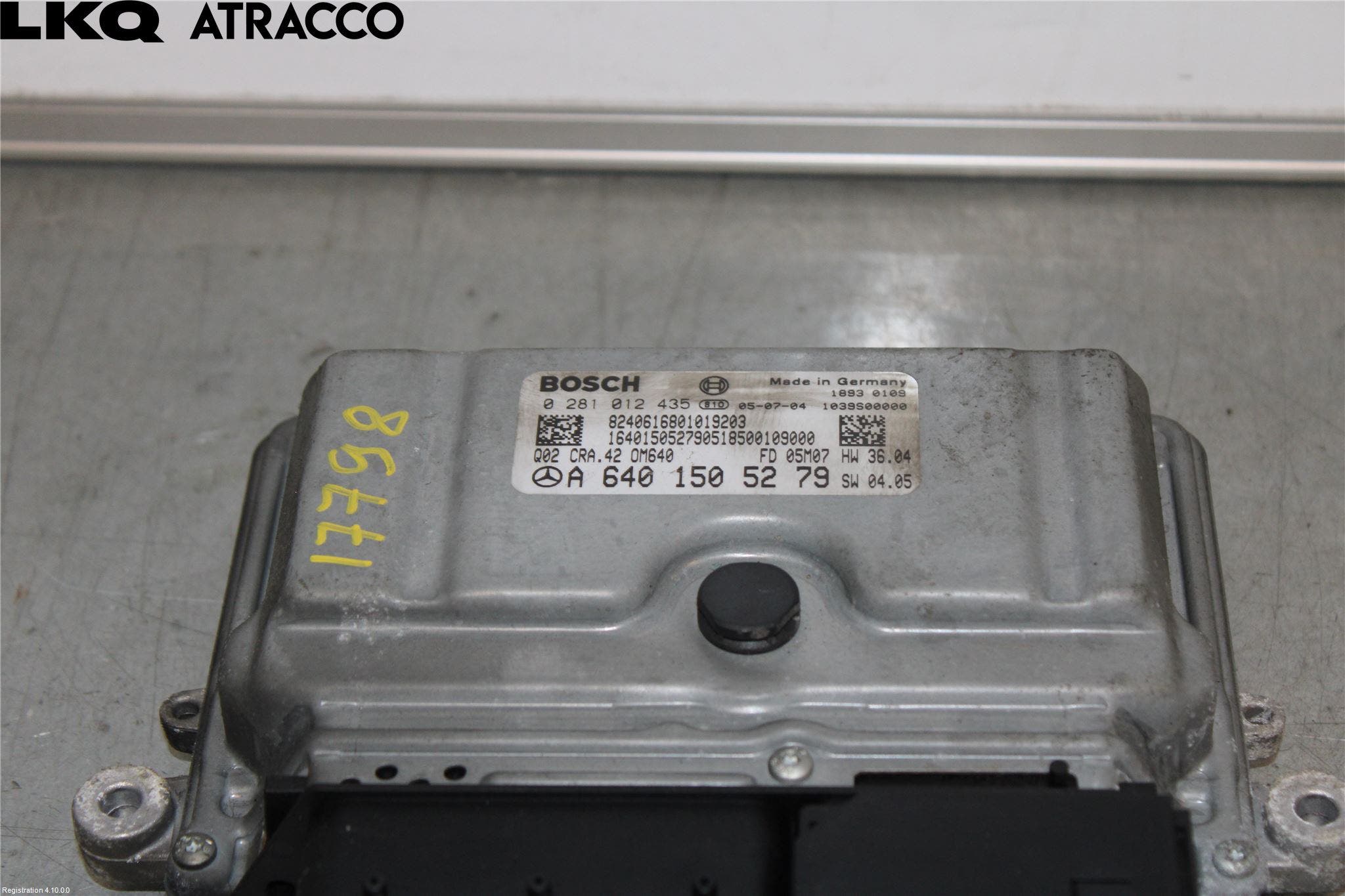Mercedes-Benz MB A-KLASS (W169) 04-12 Styrenhet Insprut Bensin