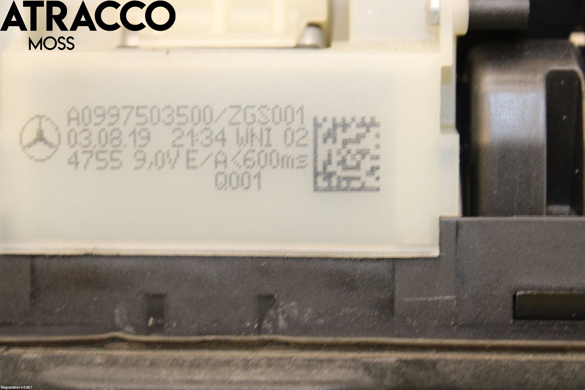Mercedes-Benz MB B-KLASS (W246/W242) 12-19 Bakluckehandtag