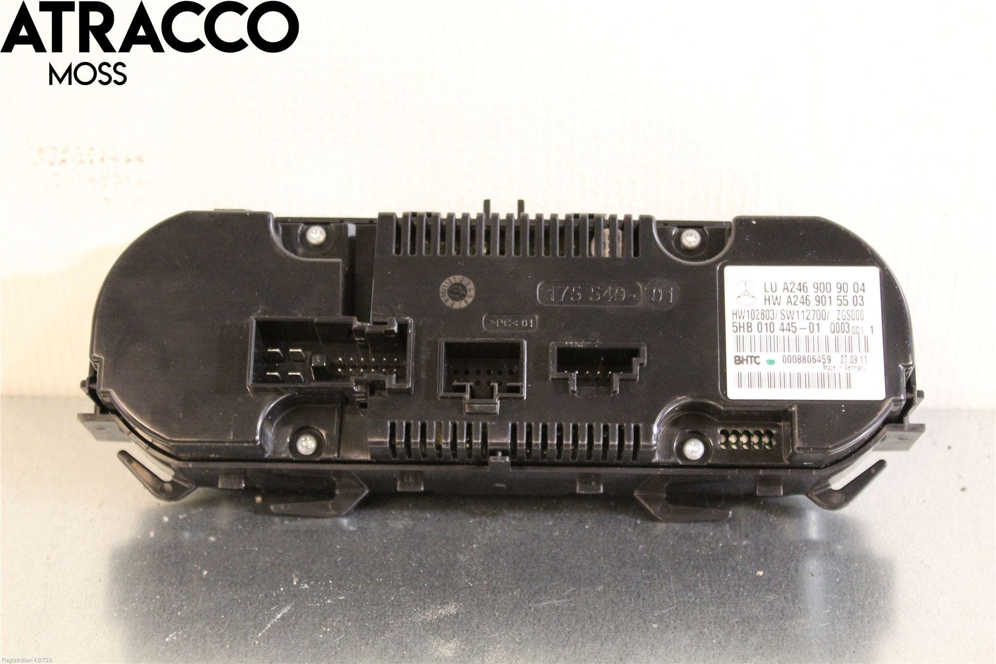 Mercedes-Benz MB B-KLASS (W246/W242) 12-19 Ac Styrenhet Ac Manöveren