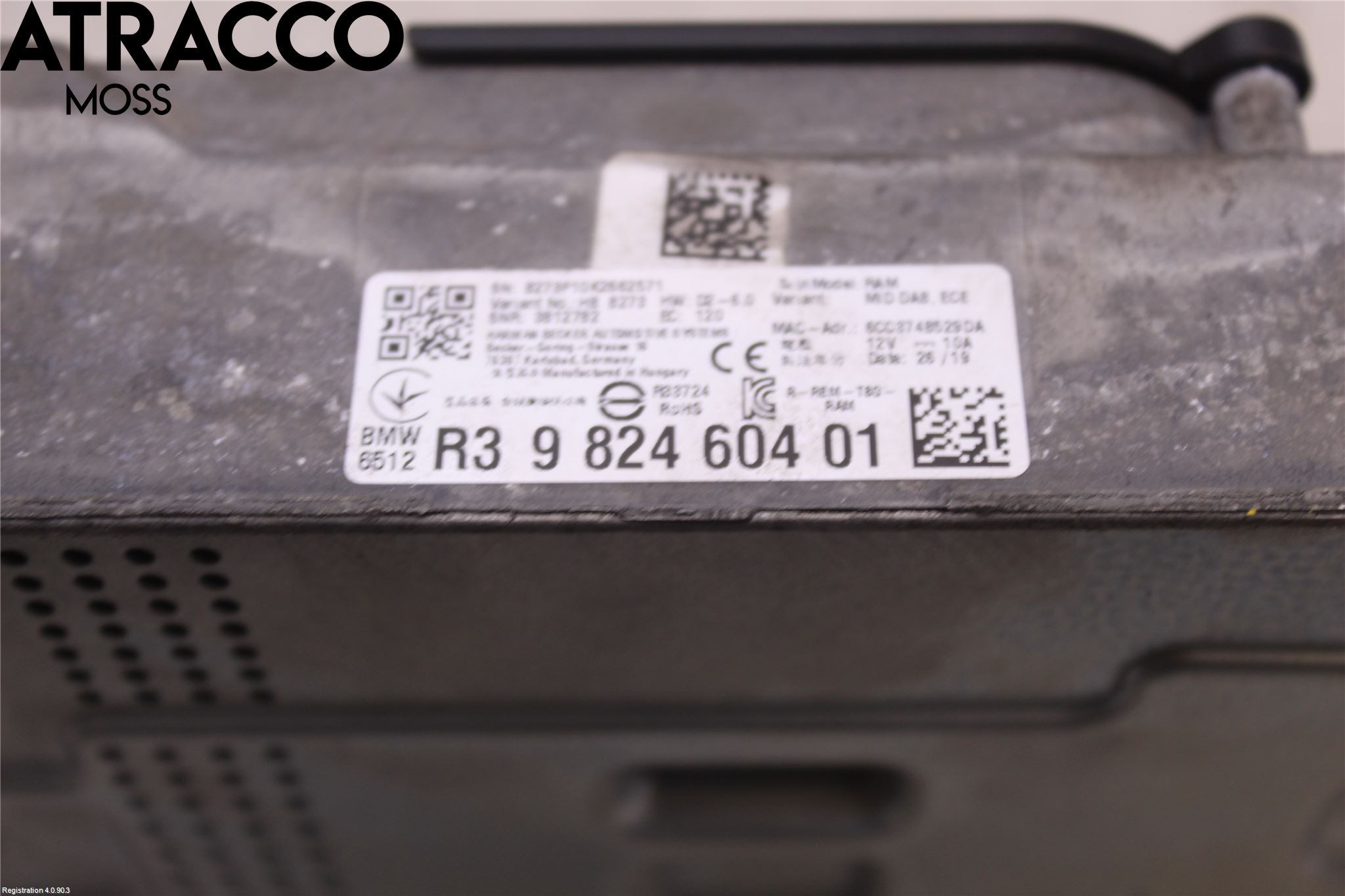 BMW 5 G30/G31/F90 17-23 Radio Övrigt