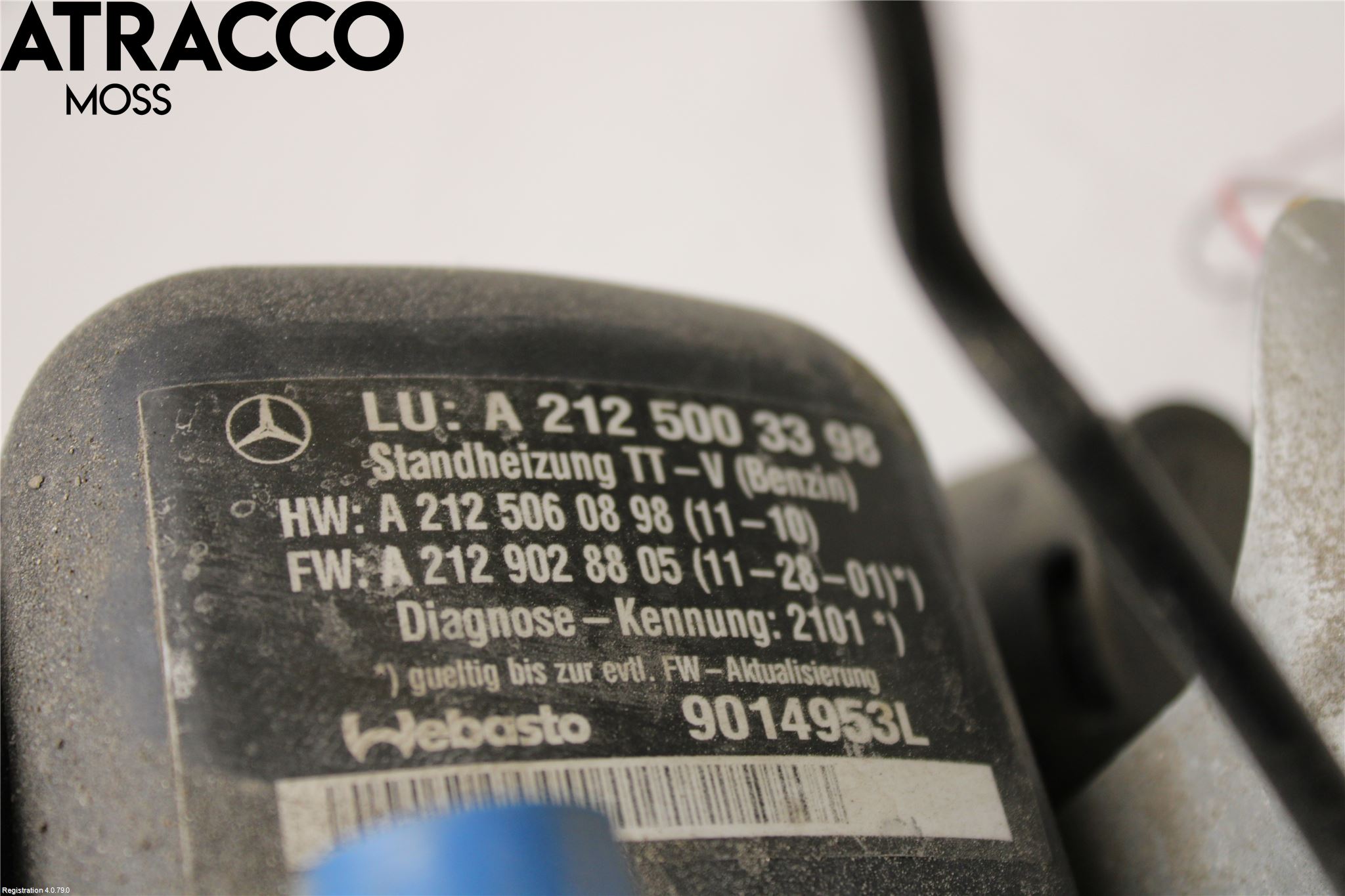 Mercedes-Benz MB E-KLASS (W212) 09-16 Bensinvärmare