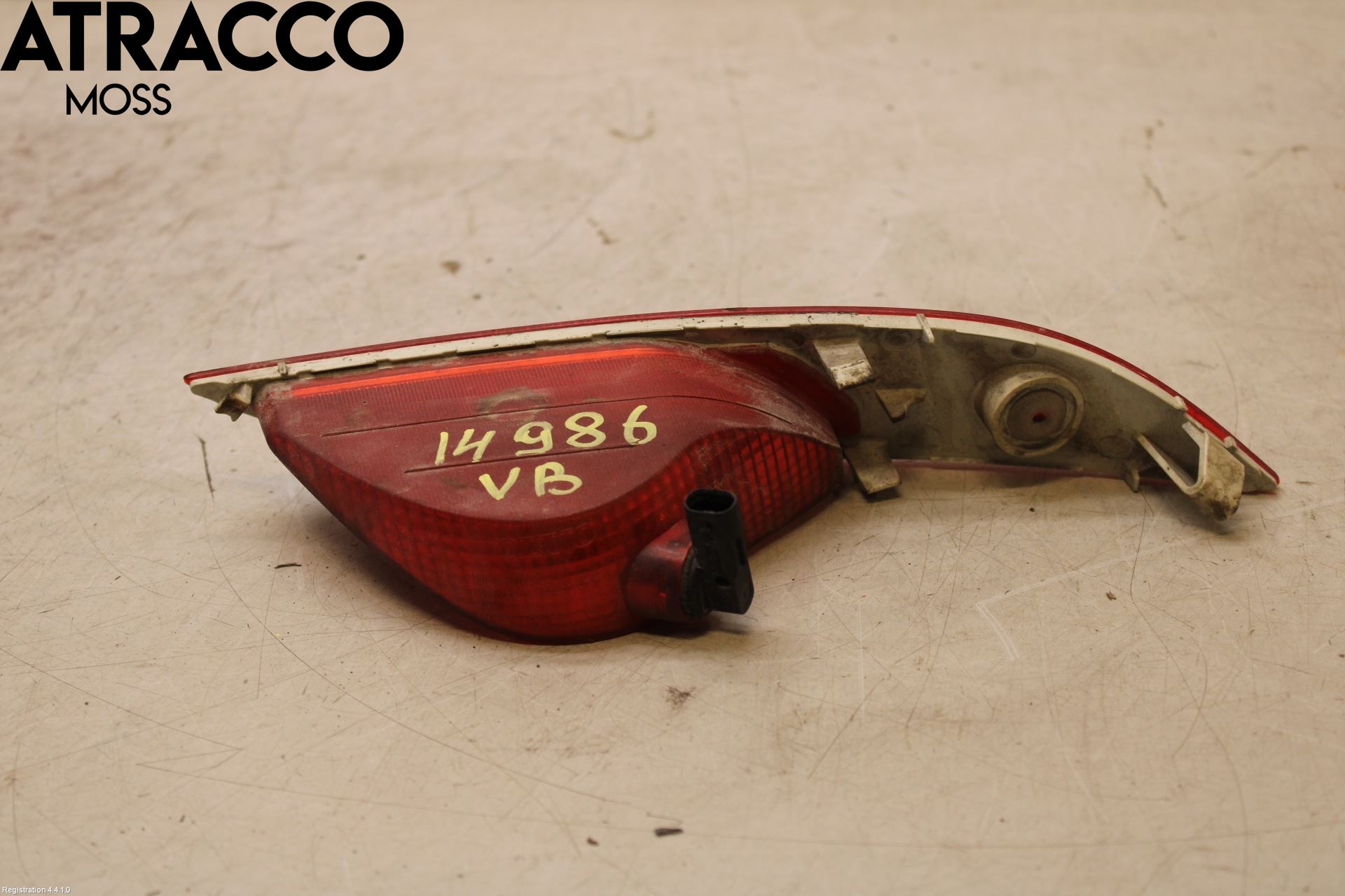 Volvo V40 12-19 Backlampa