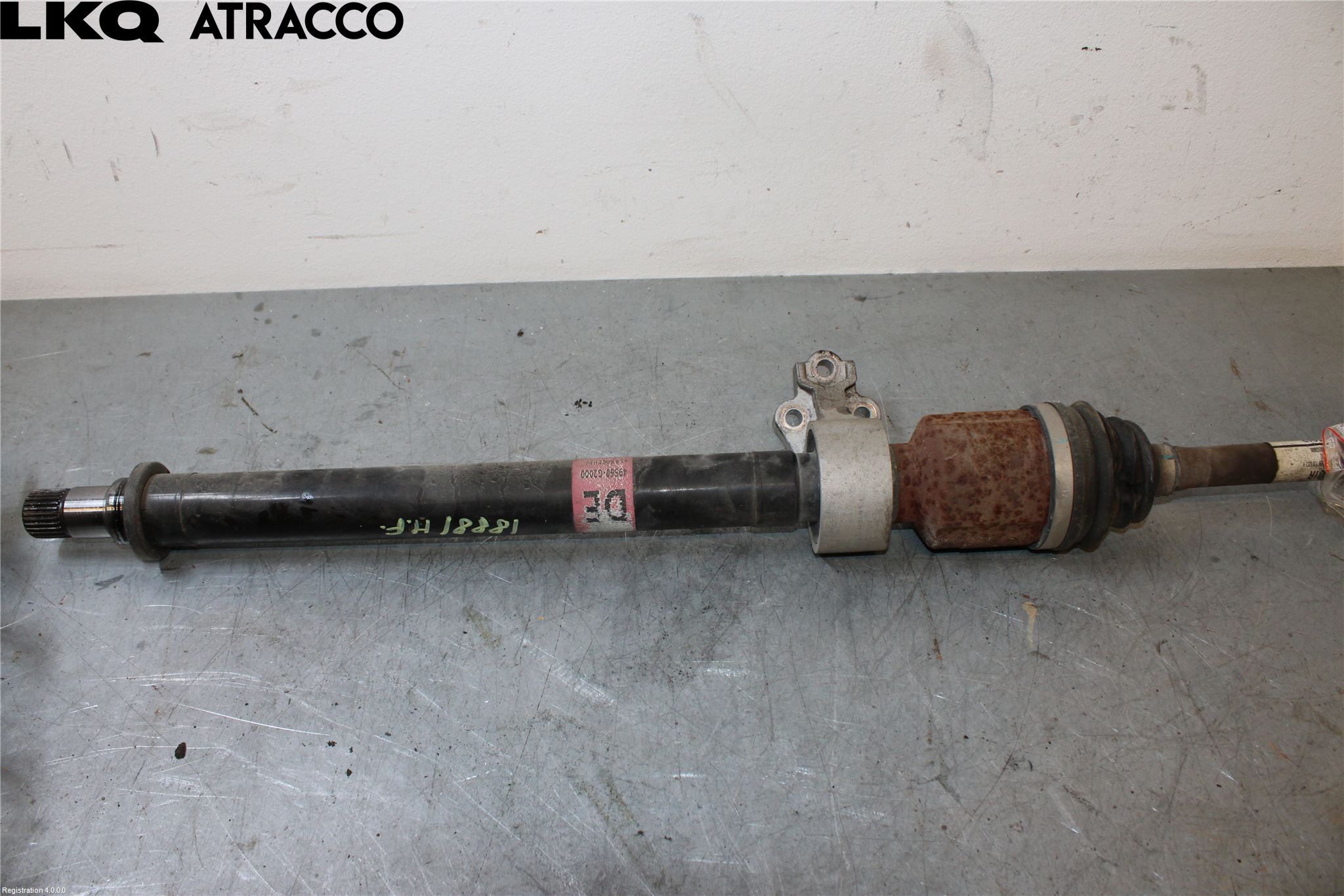 Kia NIRO (DE) 17-22 Drivaxel Bak Höger