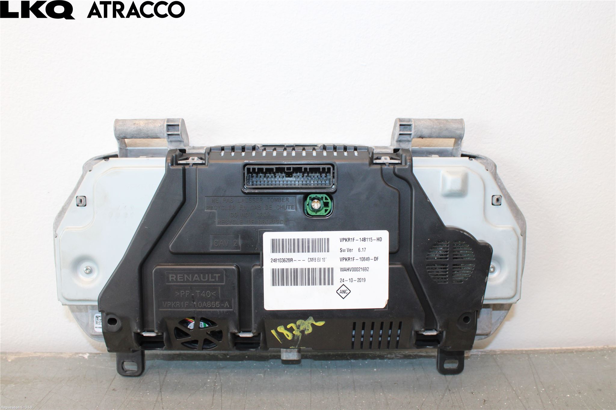 Renault ZOE/E-TECH 13- Instrument Hast