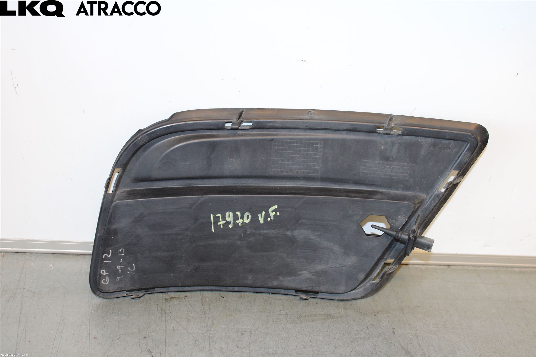 BMW X3 F25 10-17 Dimljussarg Fram