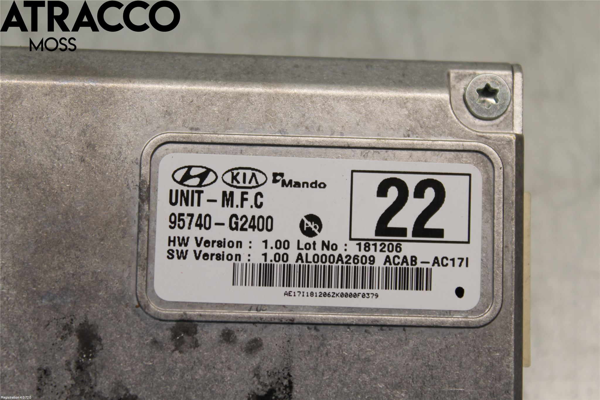 Hyundai IONIQ AE 17-22 Parkeringshjälp Kamera