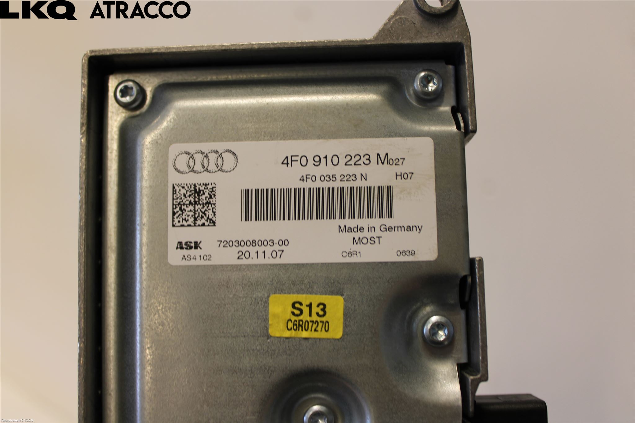 Audi A6/S6     05-11 Radio-Stereo Förstärkare
