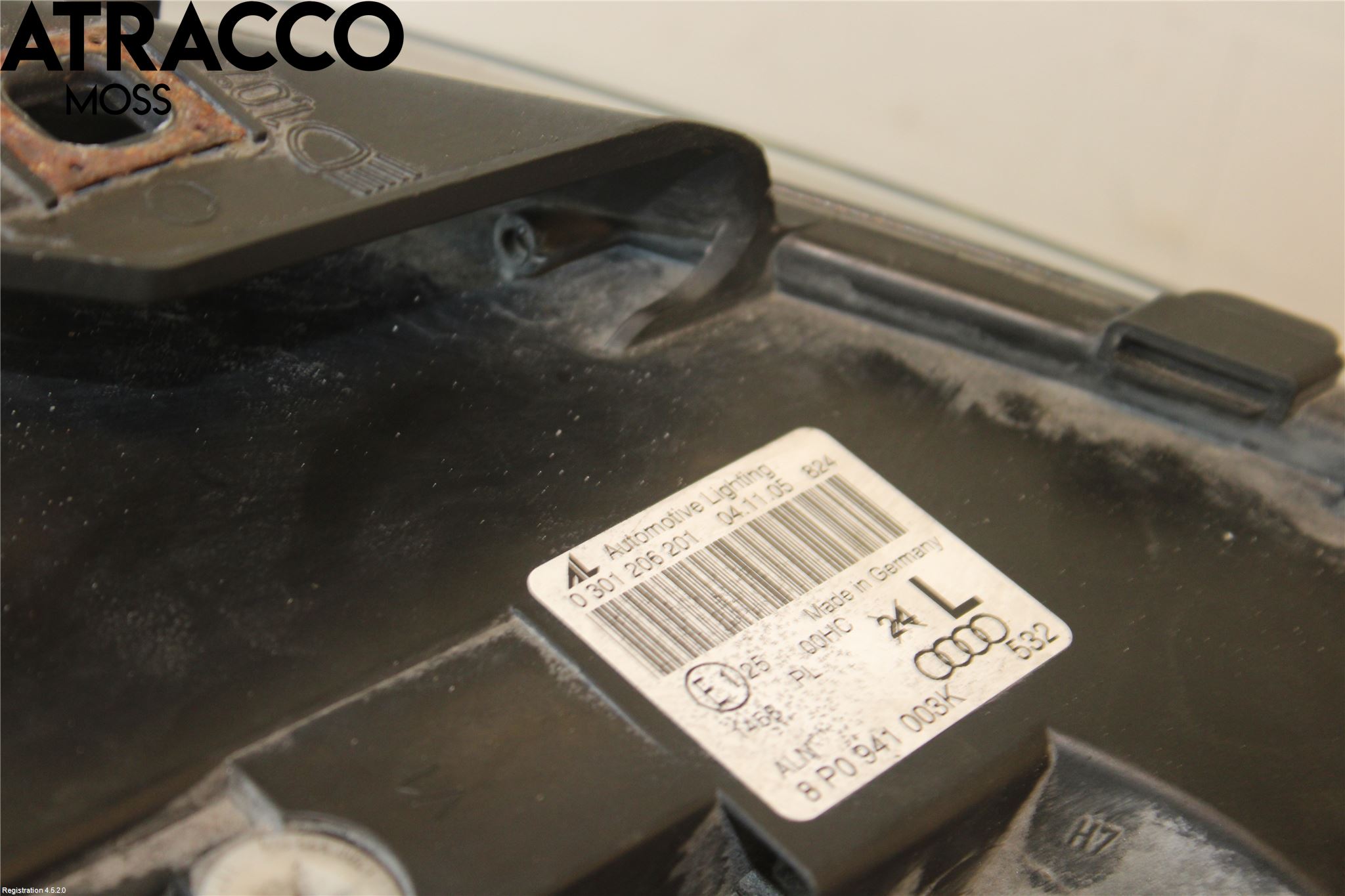 Audi A3/S3 05-13 Strålkastare Vänster