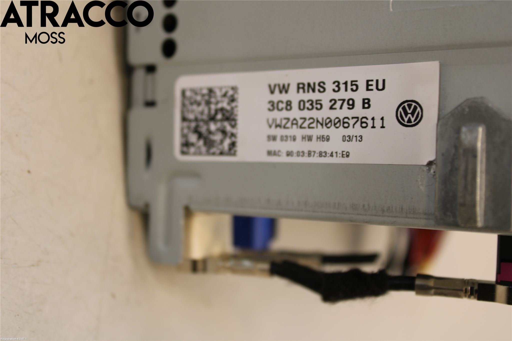 Volkswagen VW PASSAT 11-14 Cd Radio - Multimediapanel