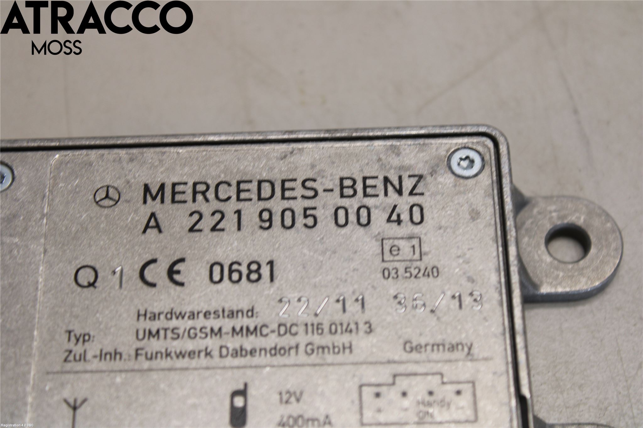 Mercedes-Benz MB E-KLASS (W212) 09-16 Antennförstärkare