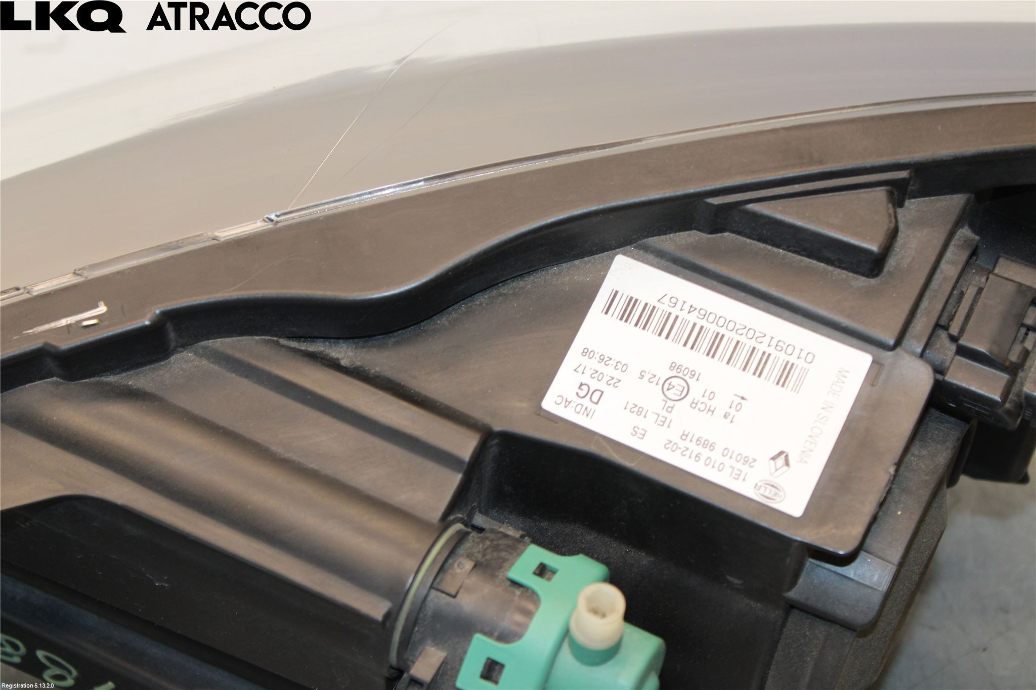 Renault ZOE/E-TECH 13- Strålkastare Höger