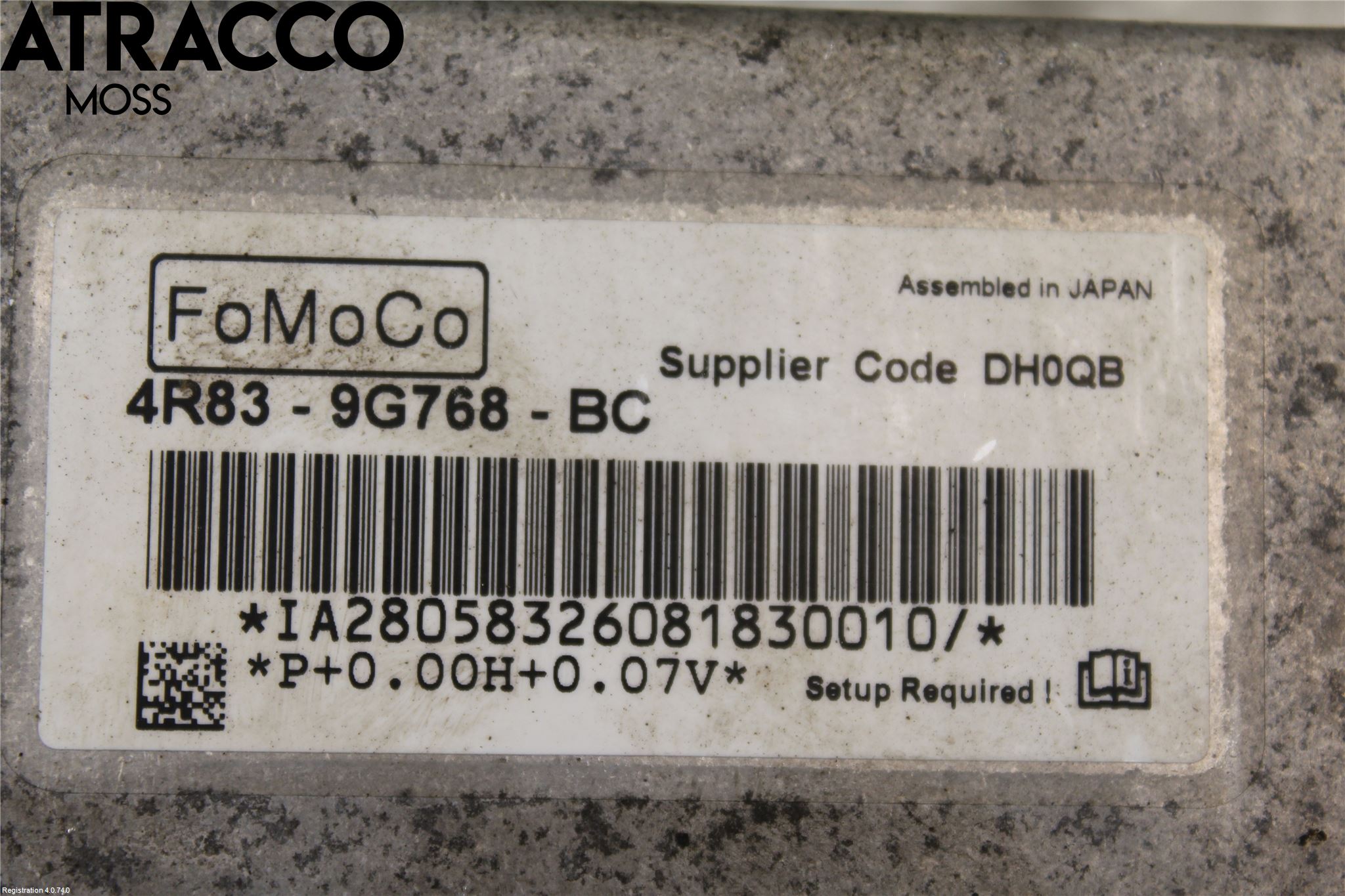 Volvo XC70 08-13 Sensor Aktivt Kollisionsskydd