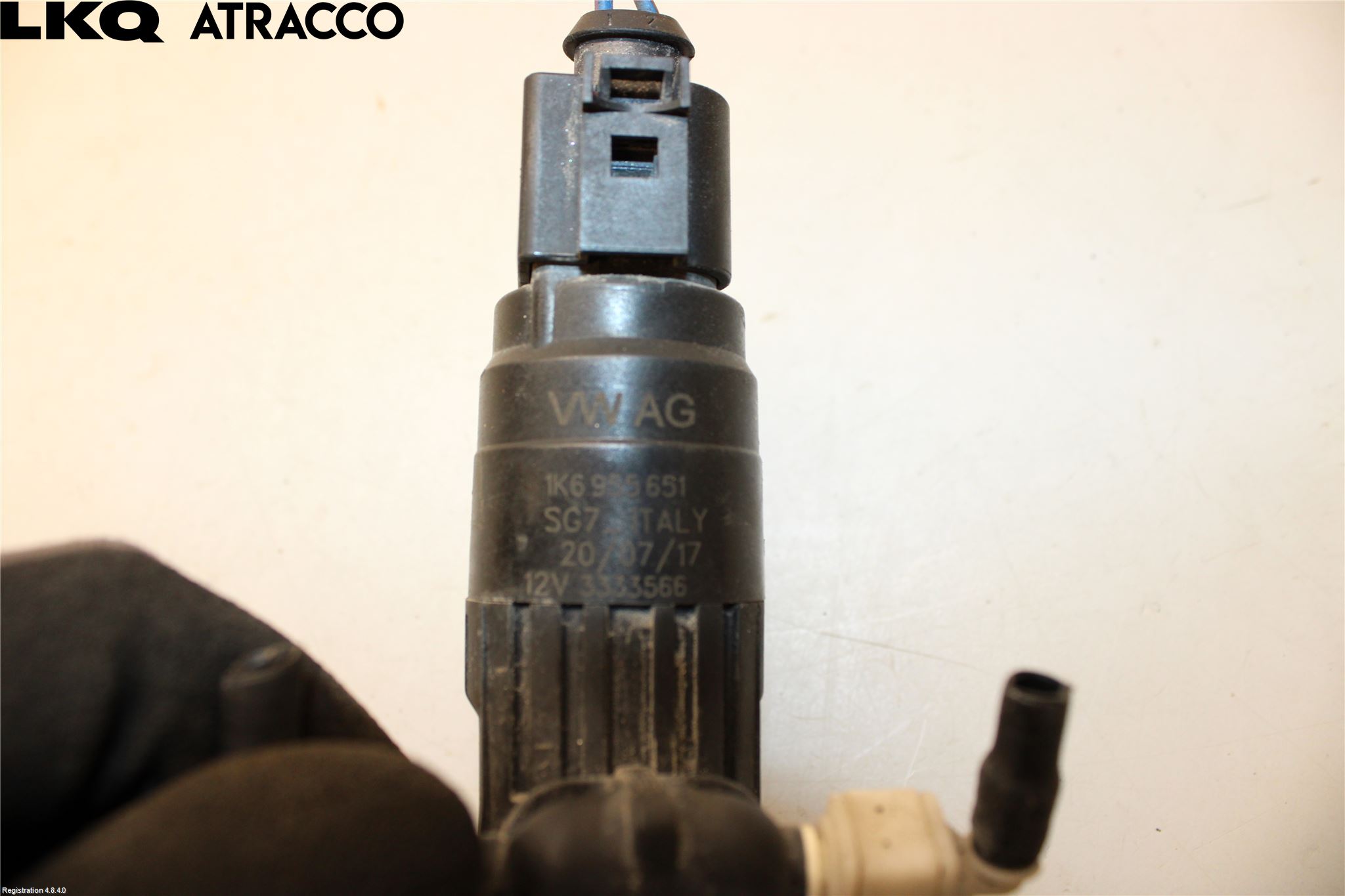 Audi A3/S3 8V 13-20 Spolarpump Vindruta
