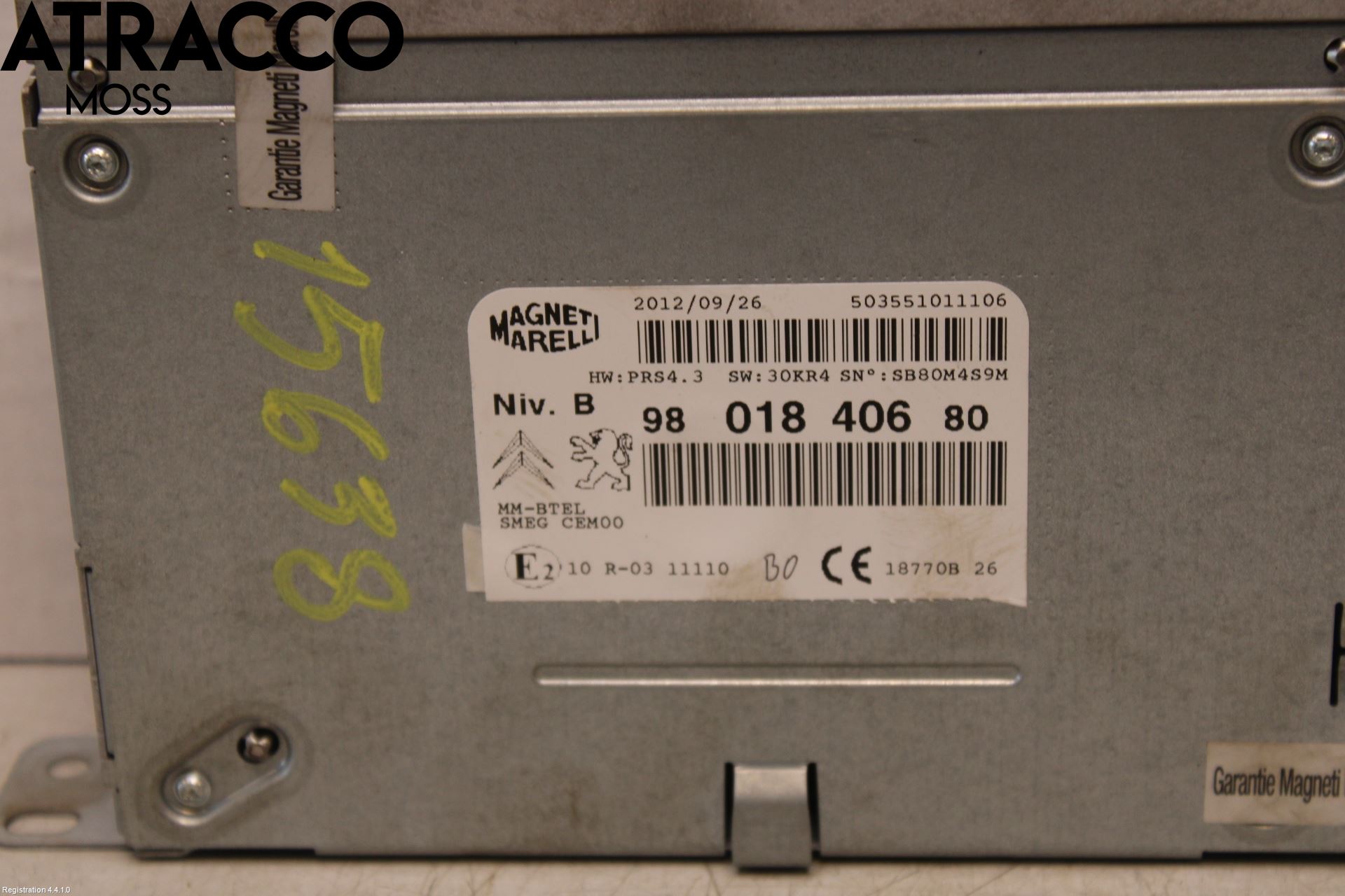 Peugeot 208 12-15 Radio