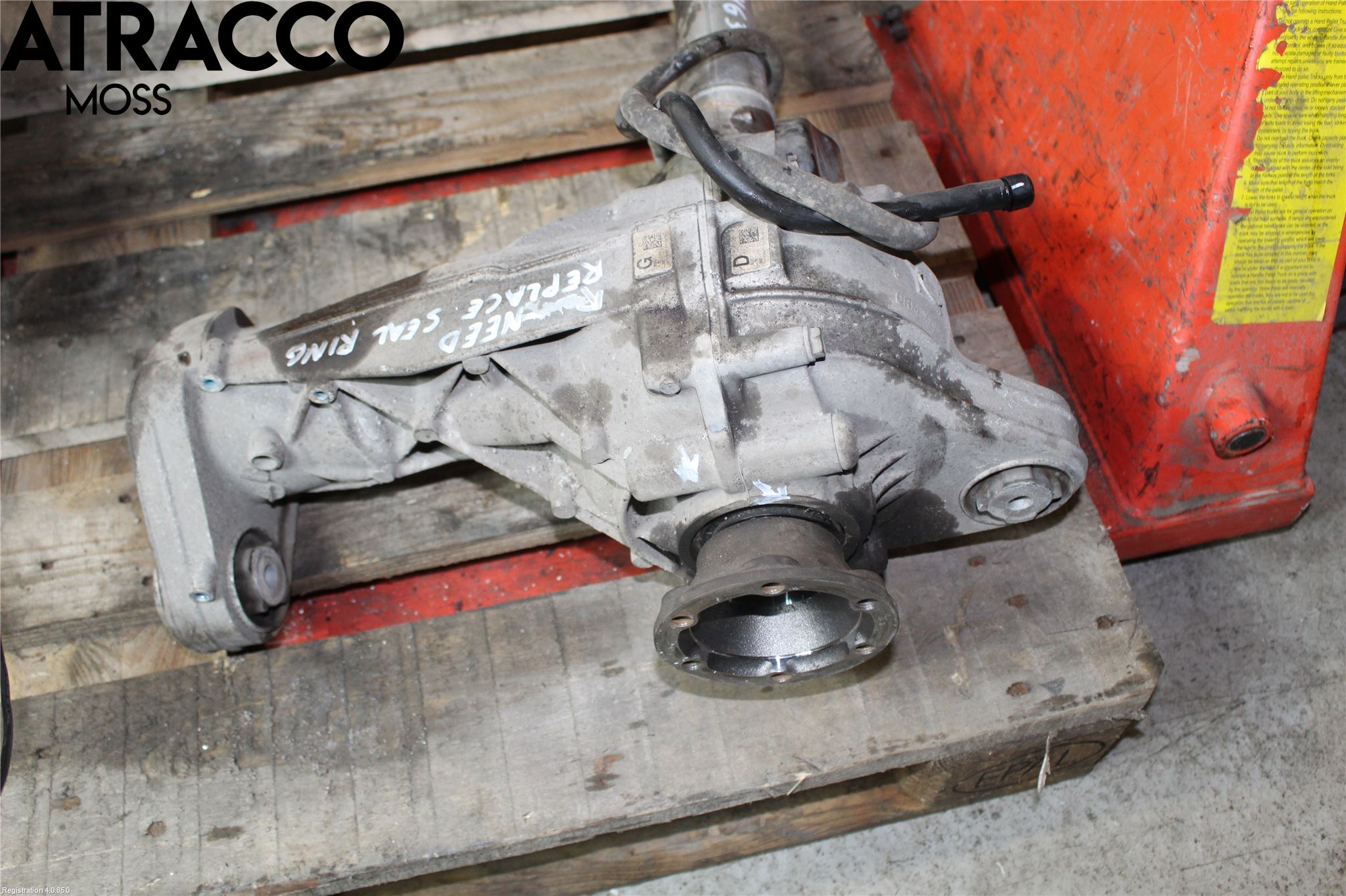 Porsche CAYENNE 03- Framvagn Diffrential