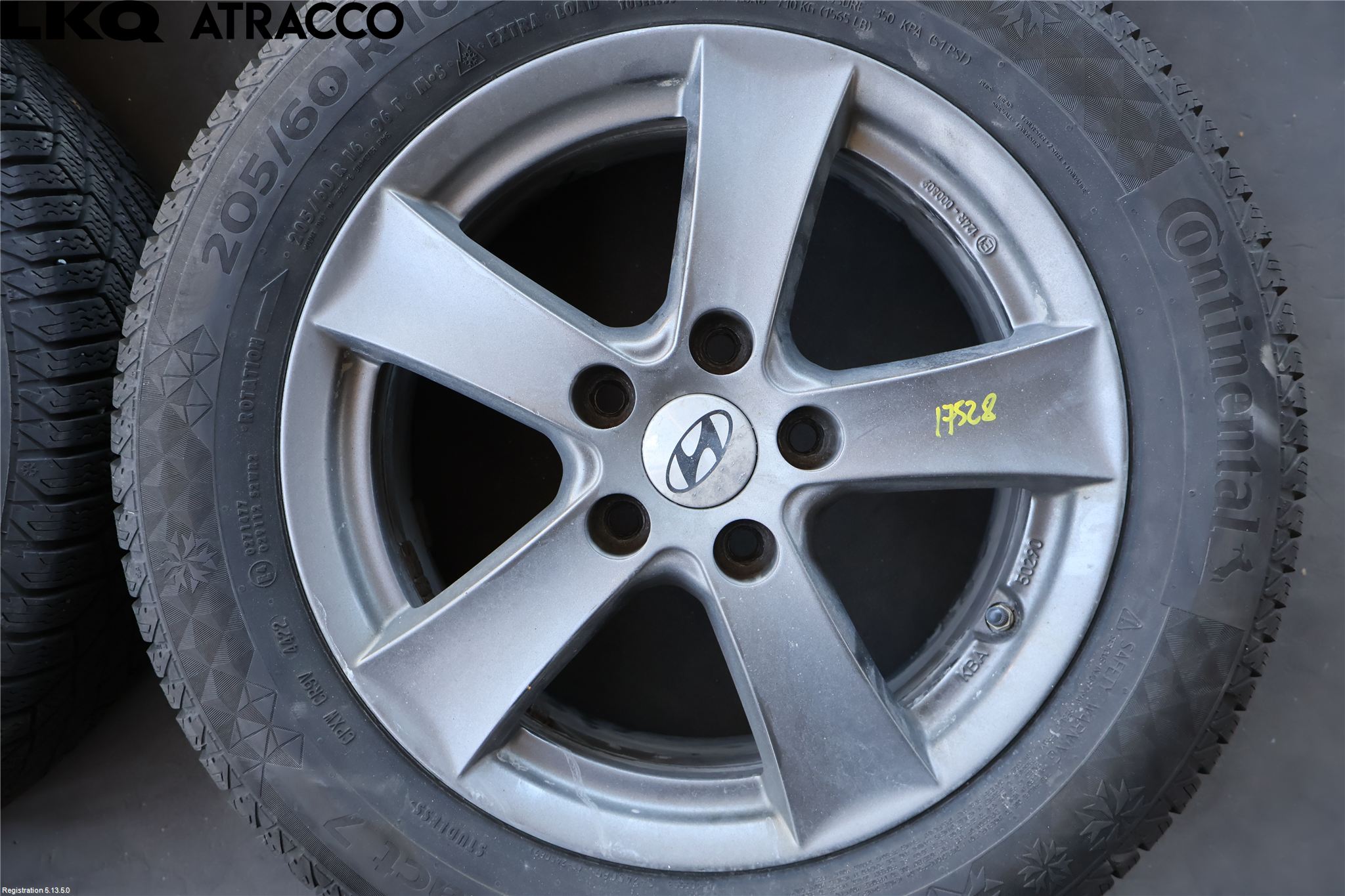 Hyundai IONIQ AE 17-22 Vinterdäck Alumfälg 4St