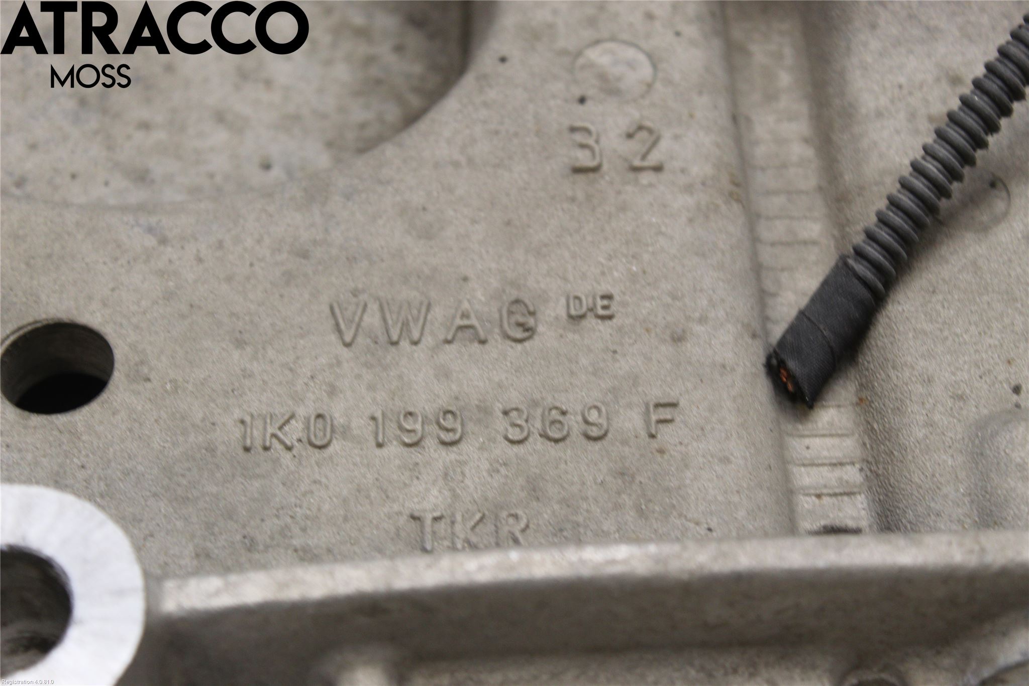 Volkswagen VW GOLF VI 09-13 Framvagnsbalk