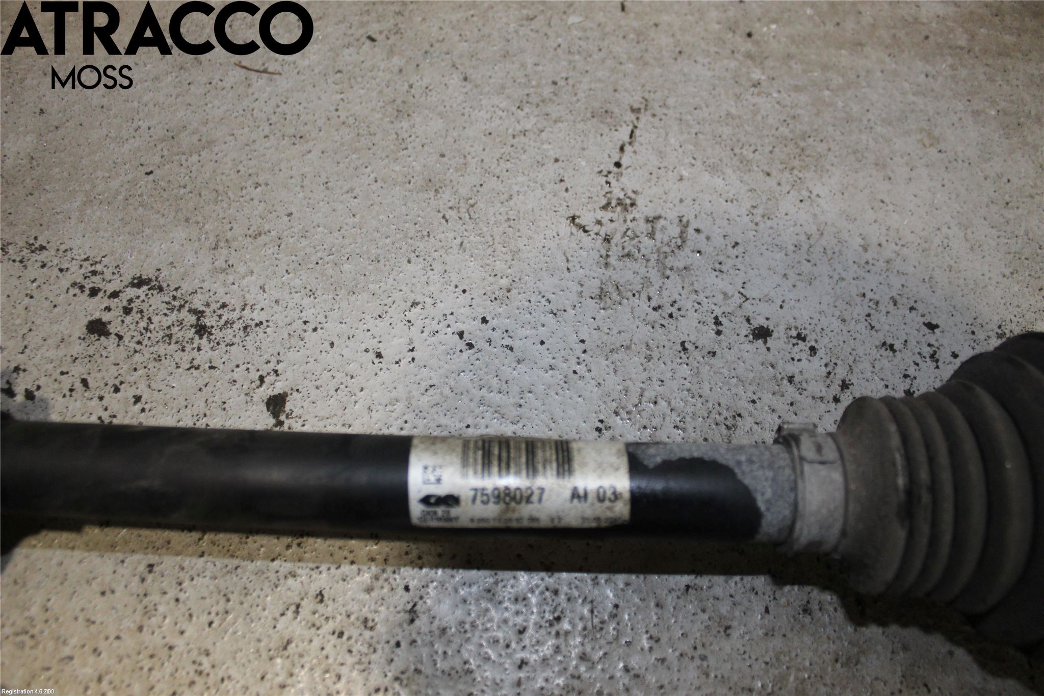 BMW X3 F25 10-17 Drivaxel Fram Vänster